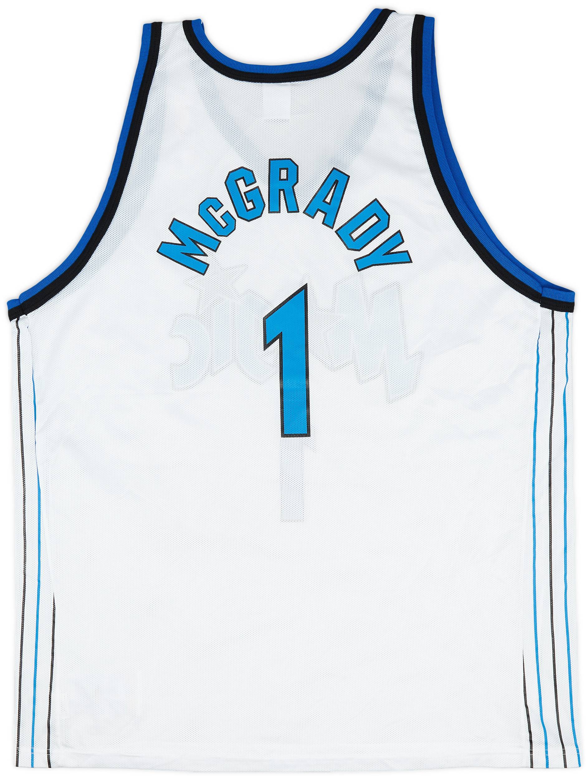 2000-02 Orlando Magic McGrady #1 Champion Home Jersey
