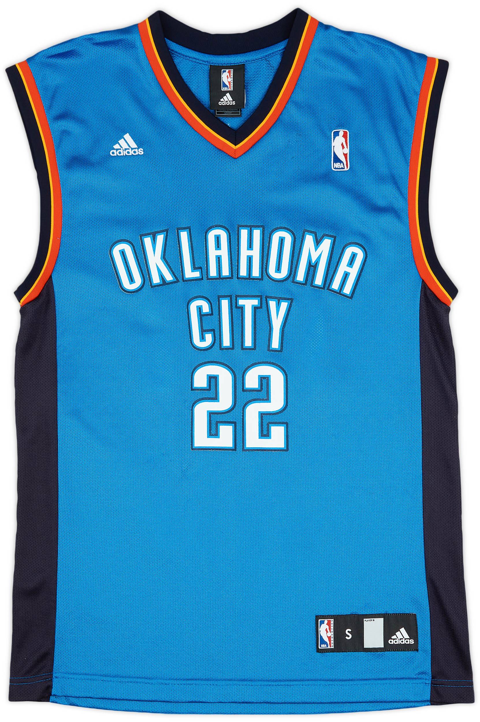 2008-10 Oklahoma City Thunder Green #22 adidas Away Jersey (Very Good) S