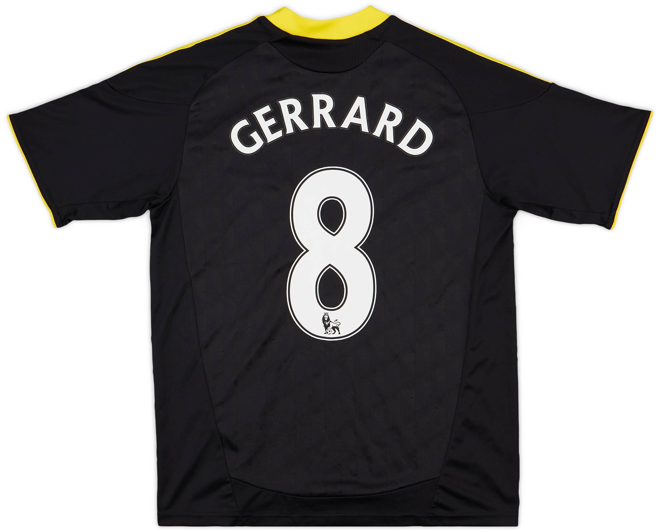 2010-11 Liverpool Third Shirt Gerrard #8 - 7/10 - (L.Boys)