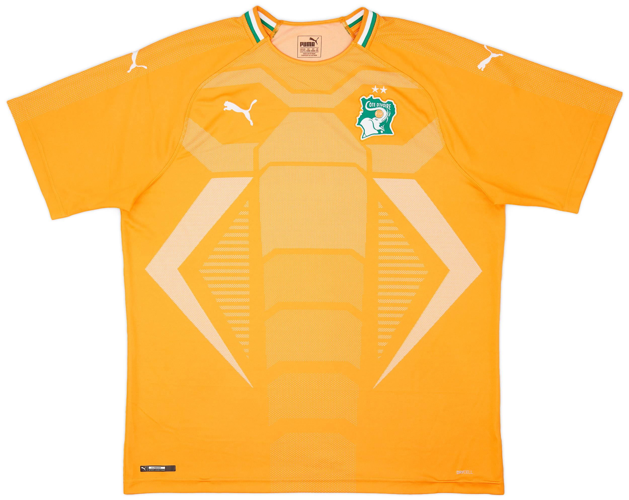 2019-20 Ivory Coast Home Shirt - 9/10 - (XXL)