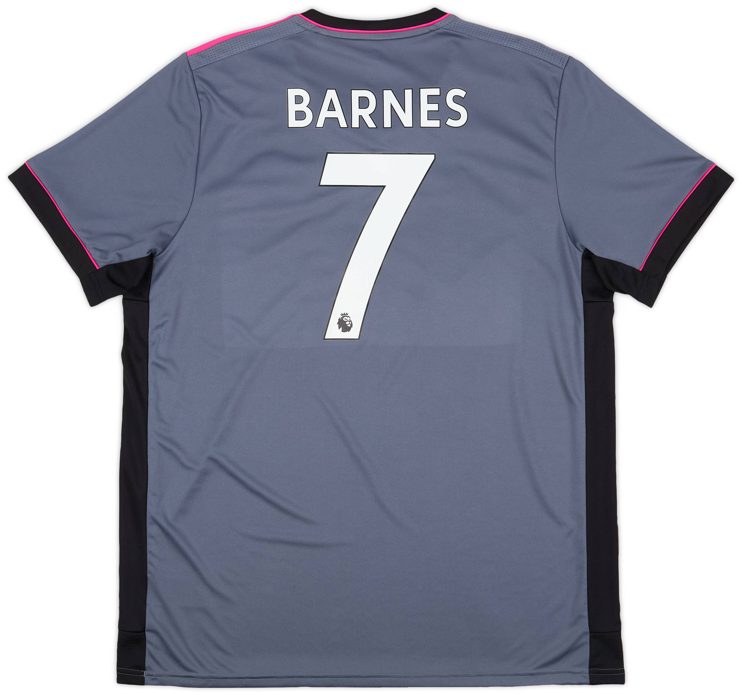 2021-22 Leicester Third Shirt Barnes #7 (XL)