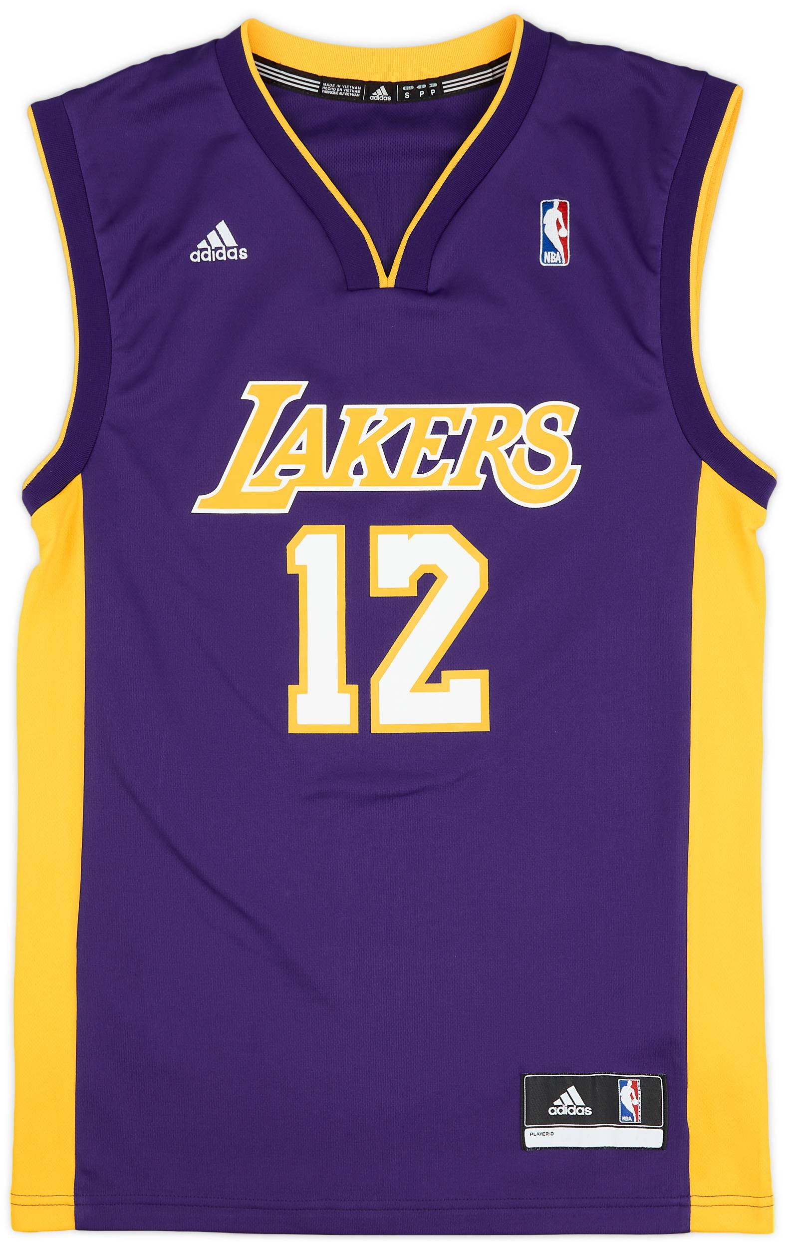 2012 13 LA Lakers Howard 12 adidas Away Jersey Excellent S