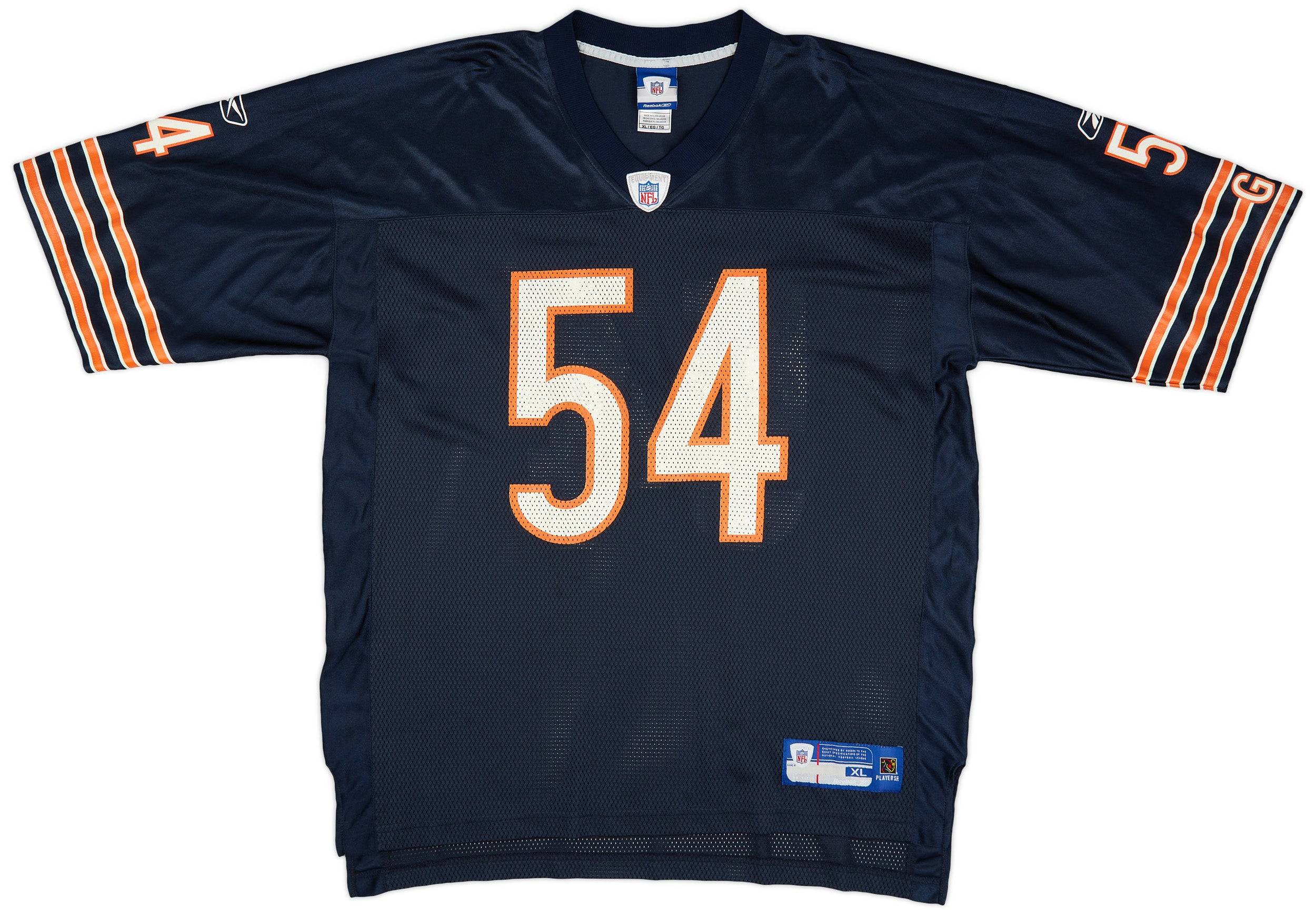 2005-06 Chicago Bears Urlacher #54 Reebok On Field Jersey (Home) XL