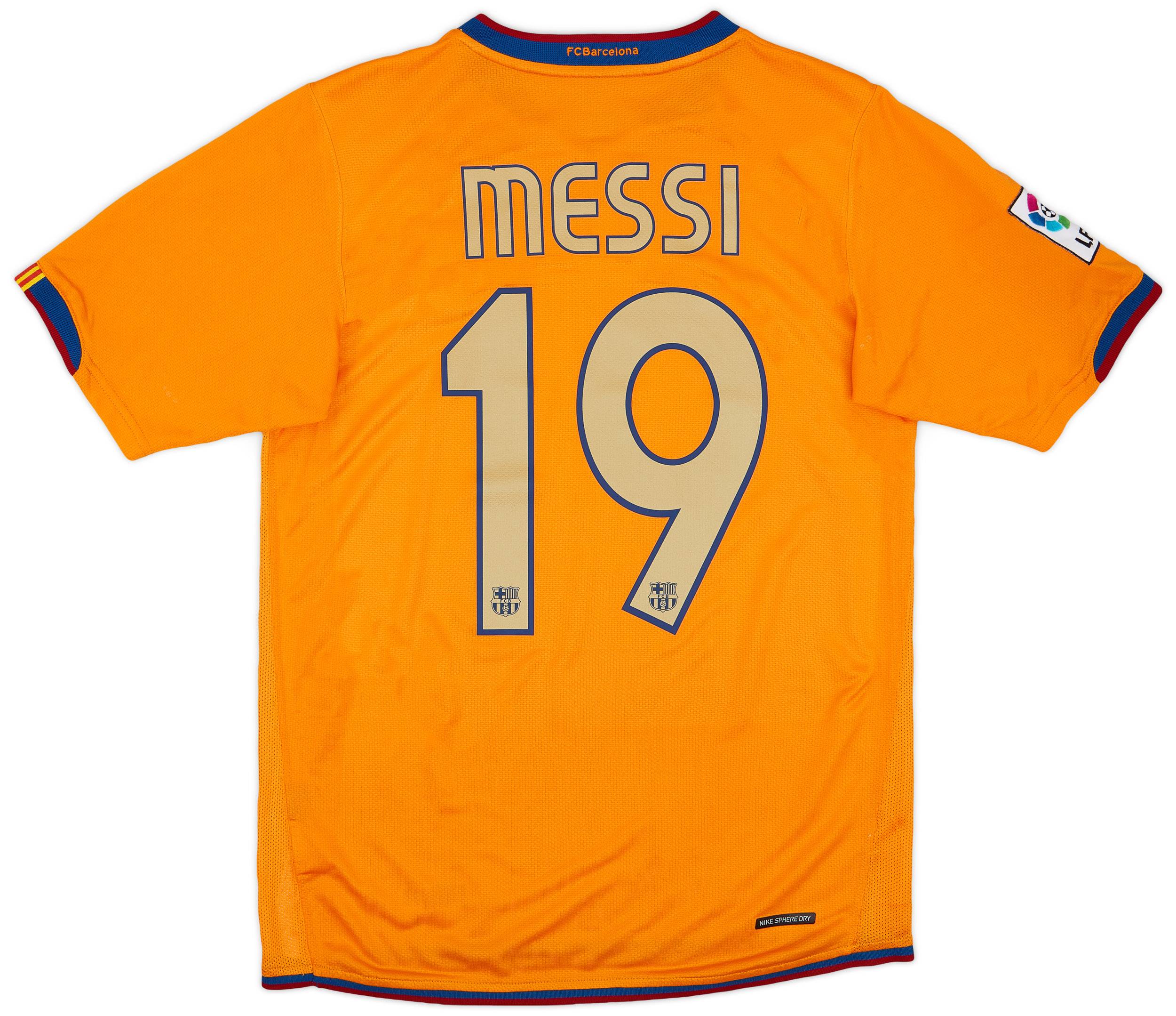 2006-08 Barcelona Away Shirt Messi #19 - 10/10 - (S)