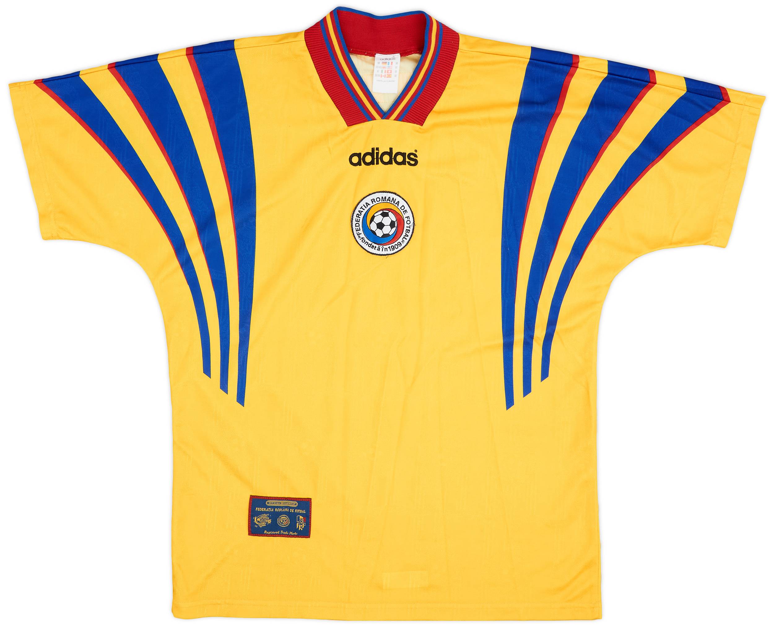 ルーマニア代表 96/98 ホーム ユニフォーム ハジ Romania Romania Home Football Shirt 1996/98 Adults XL Adidas F598 | eBay
