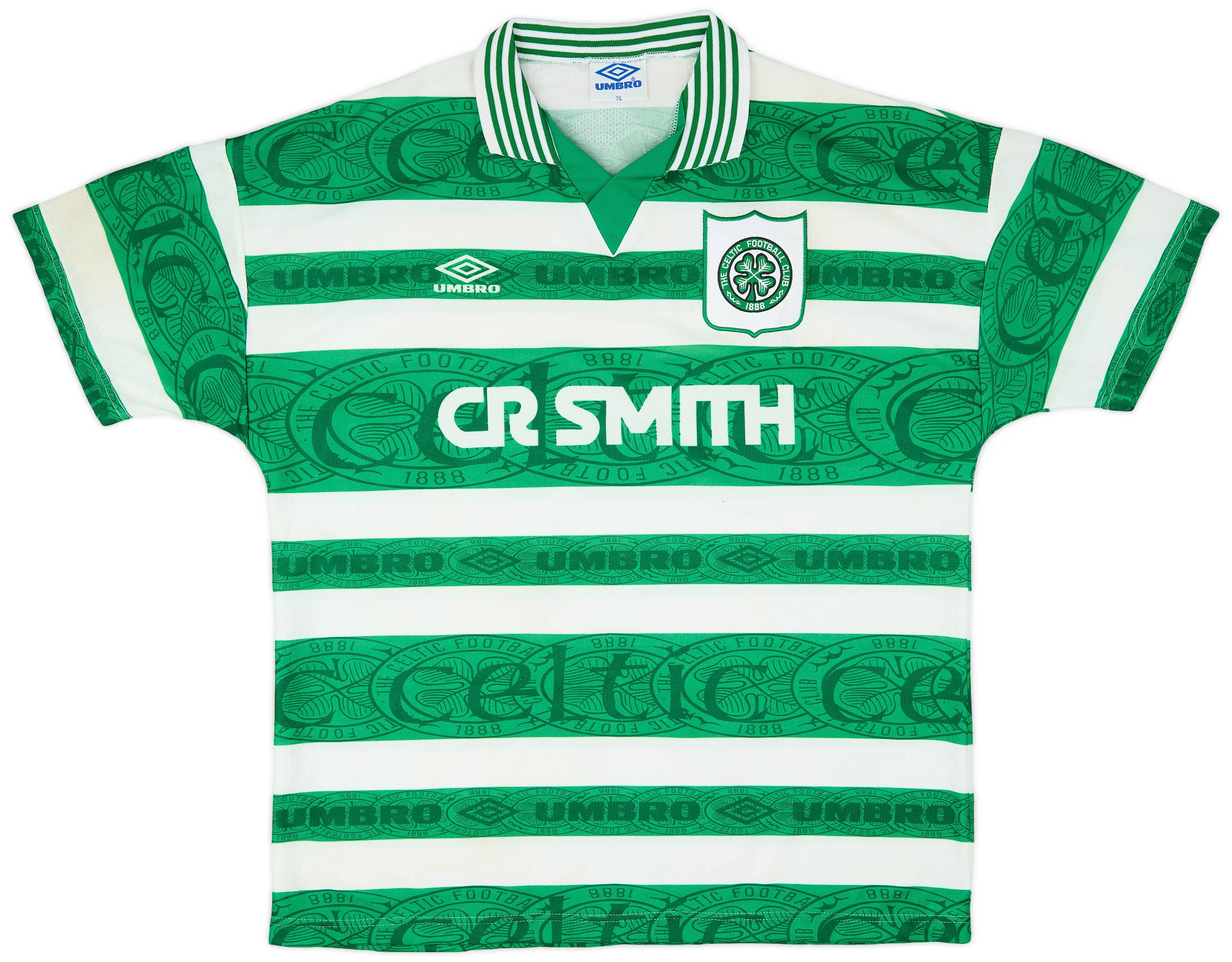 ウェア Celtic 1995/97 Home Soccer Shirt Celtic 1995 - 1997 Home football Umbro shirt size Large | eBay