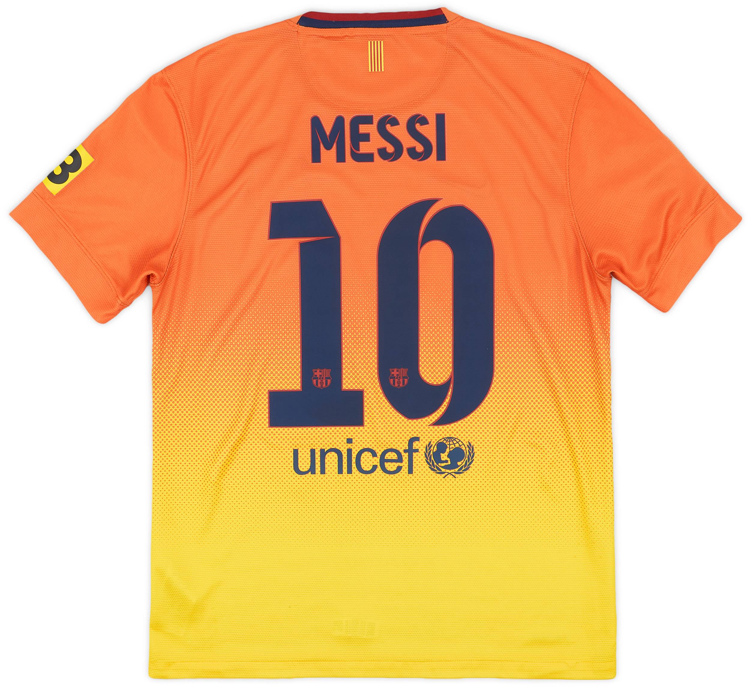 2012-13 Barcelona Away Shirt Messi #10 - 7/10 - (M)