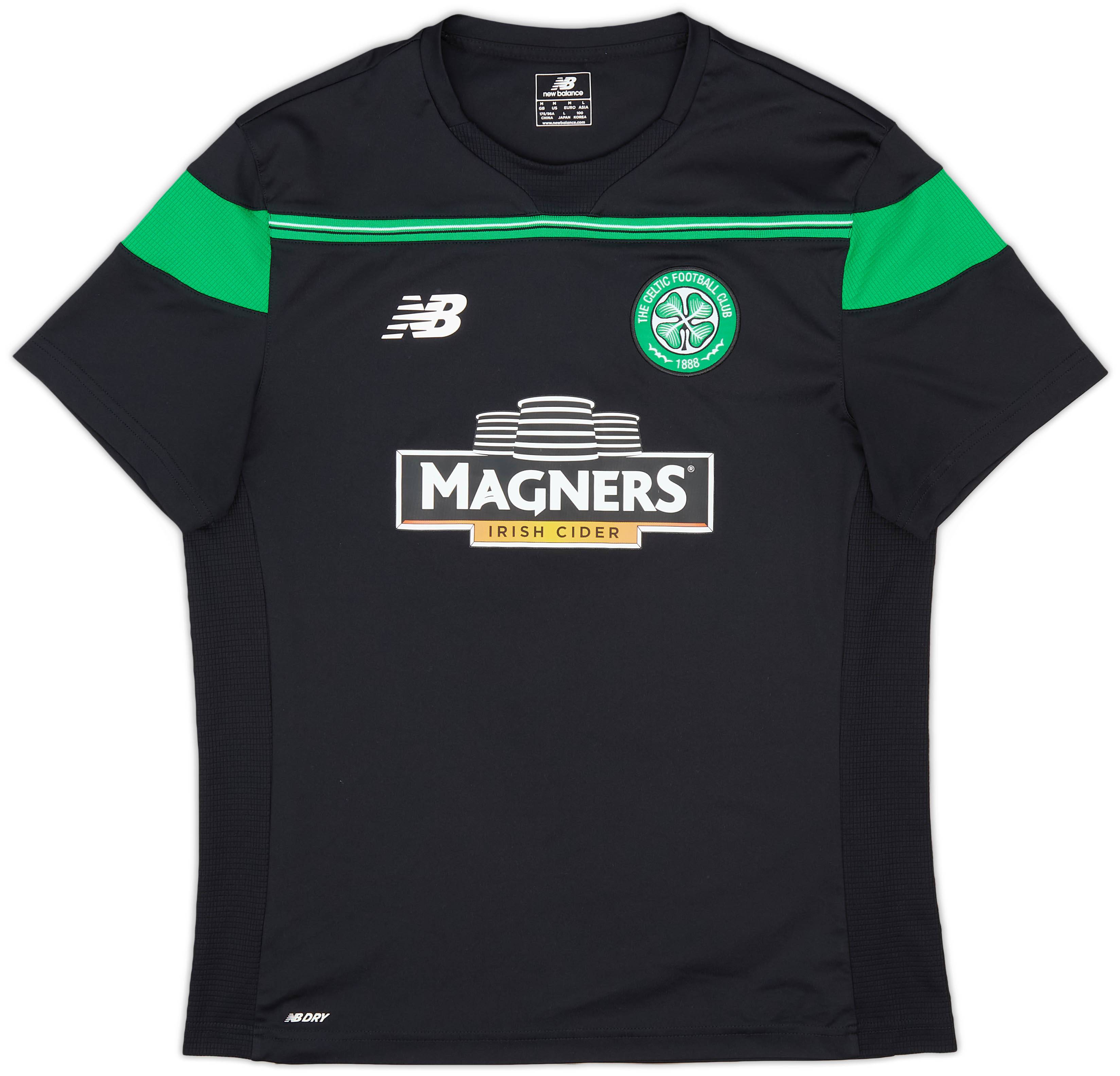 2015 16 Celtic New Balance Training Shirt 8 10 M