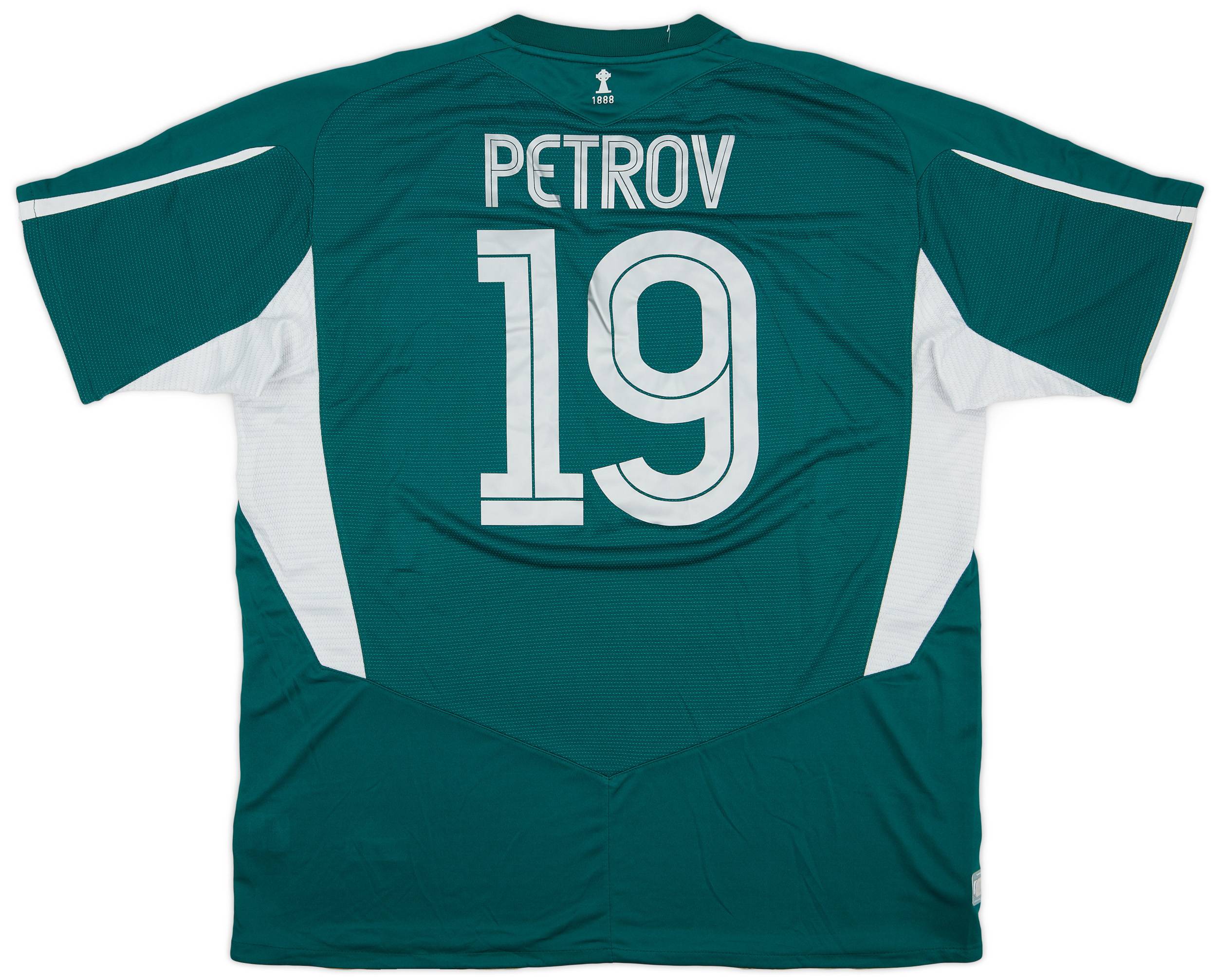 2004-05 Celtic "Champions 2003/04" Away Shirt Petrov #19 (XXL)