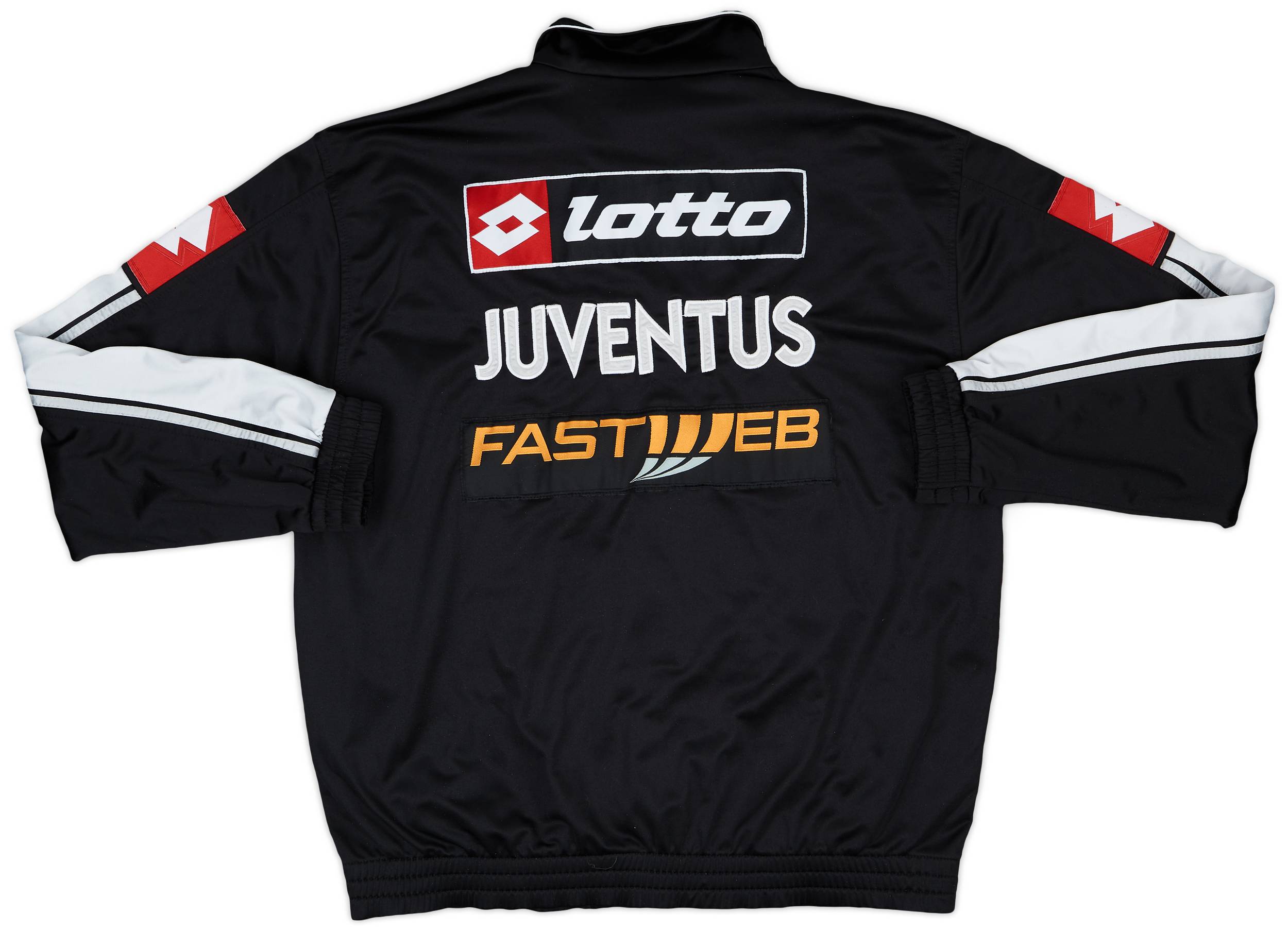 2001-02 Juventus Lotto Track Jacket - 8/10 - (L)