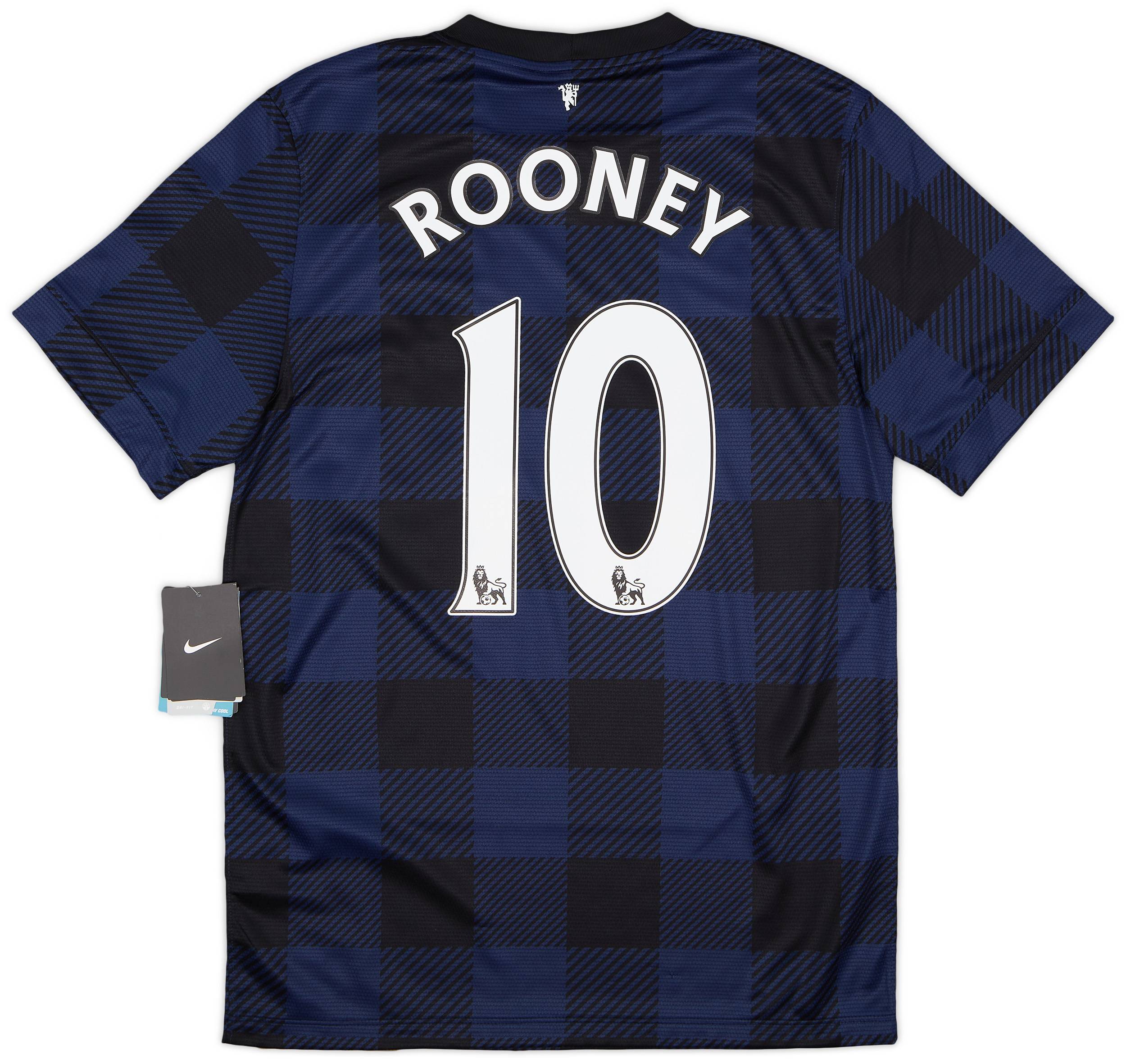 2013-14 Manchester United Away Shirt Rooney #10 (S)