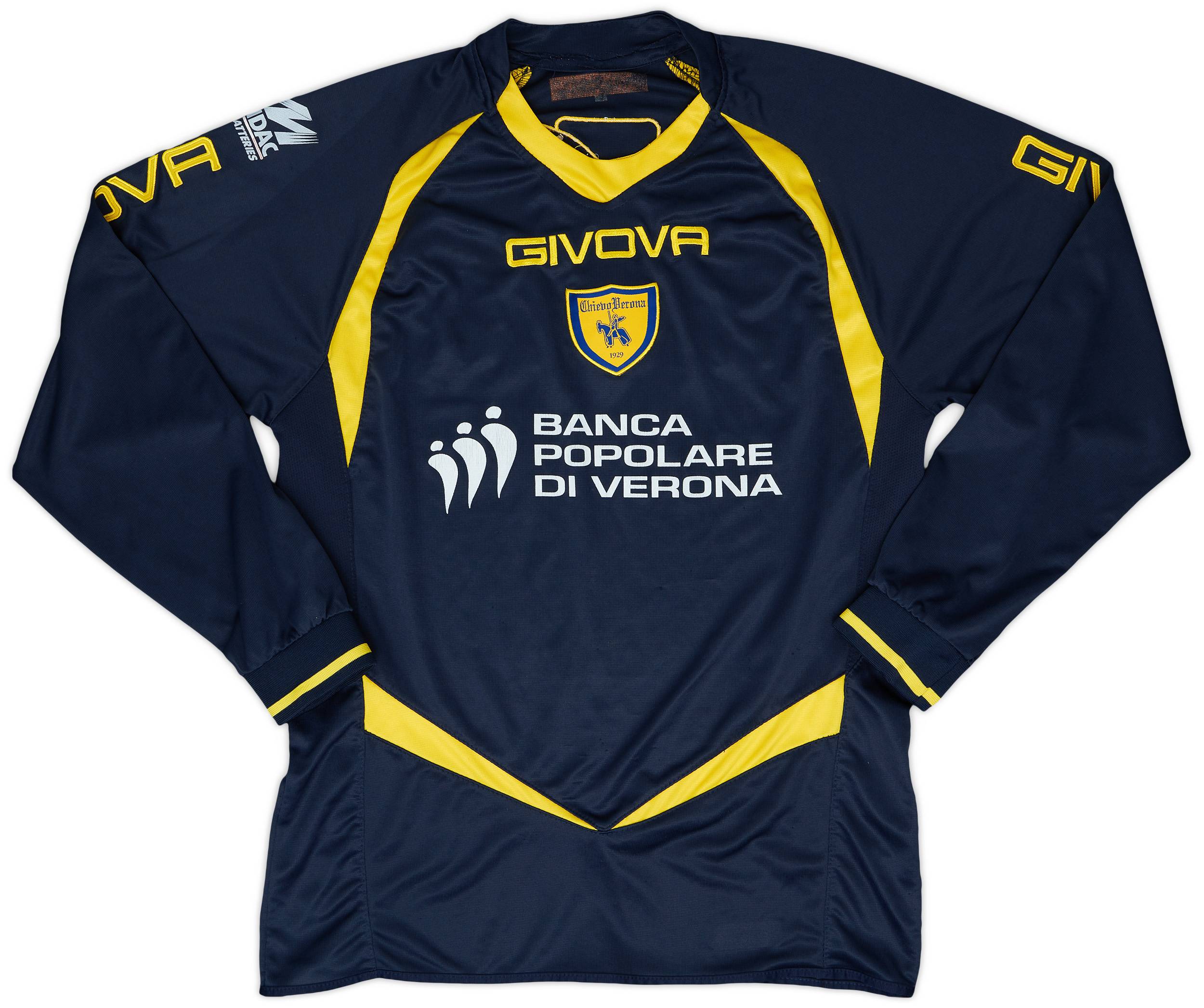2009-10 Chievo Verona Givova Training L/S Shirt - 8/10 - (L)