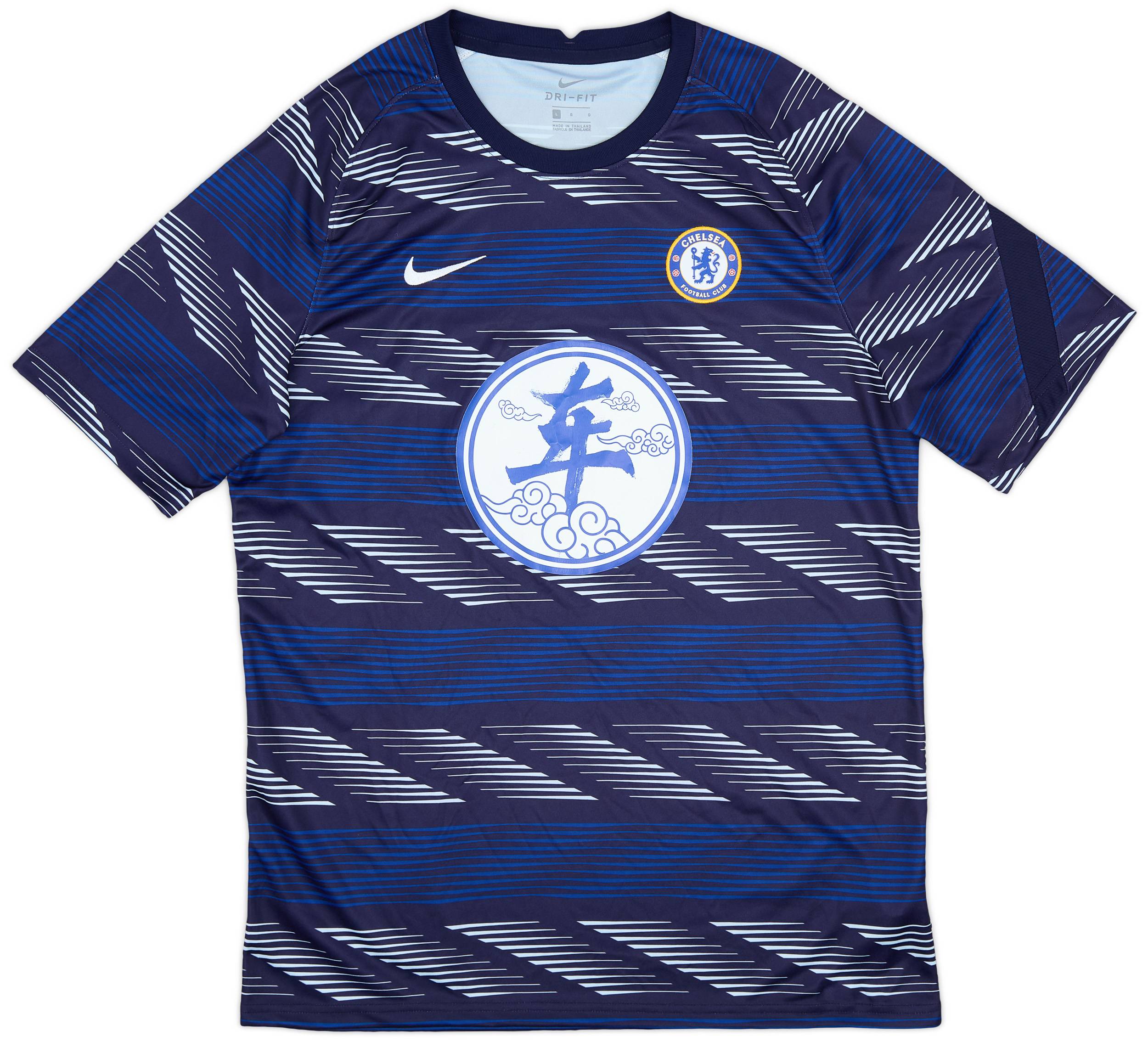 2020 21 Chelsea Chinese New Year Nike Pre Match Shirt 8 10 L