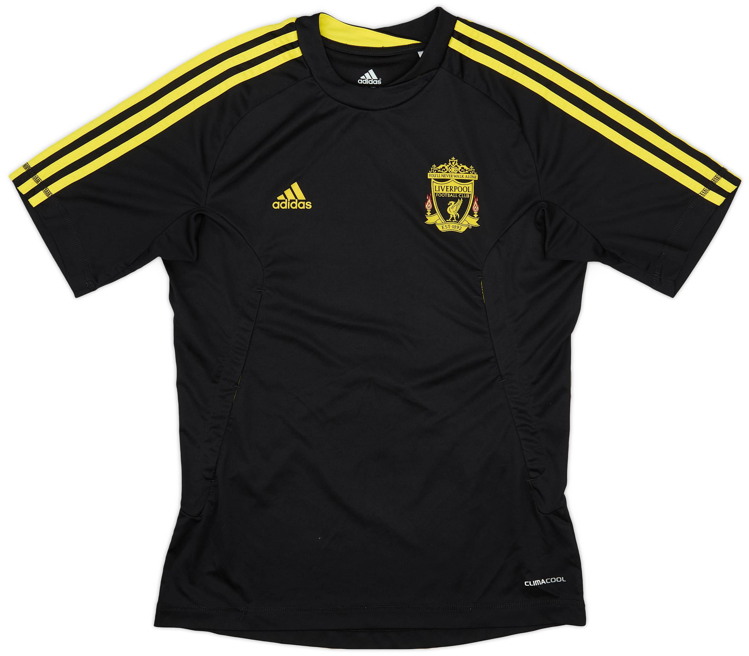 2010-11 Liverpool adidas Training Shirt - 8/10 - (S)