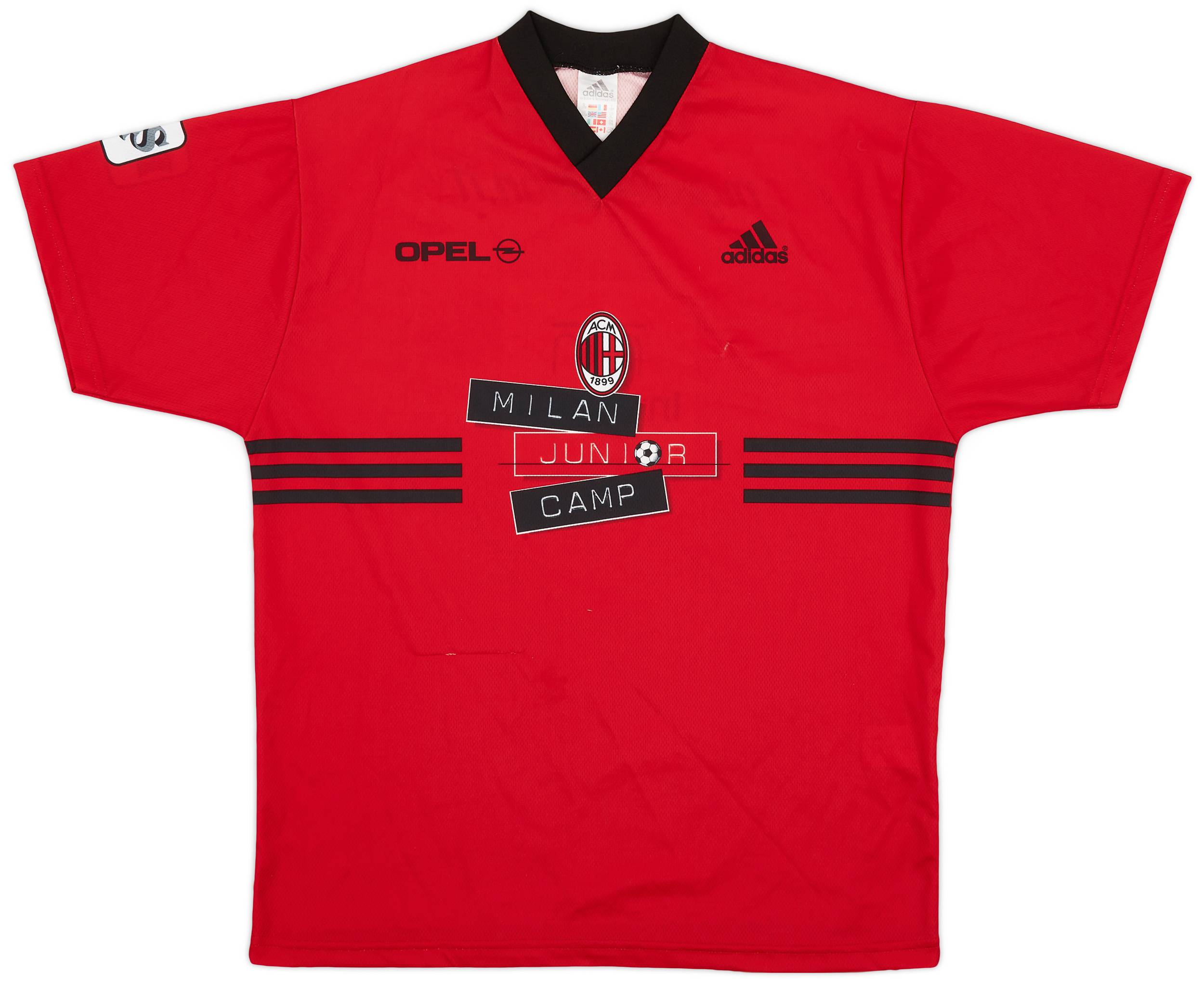 2000s AC Milan Junior Camp Training Shirt - 7/10 - (S)