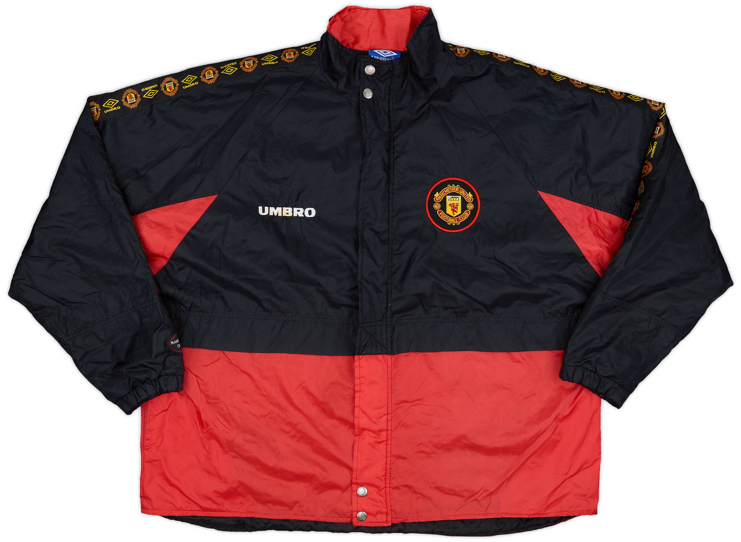 1996-97 Manchester United Umbro Rain Jacket - 7/10 - (XL)