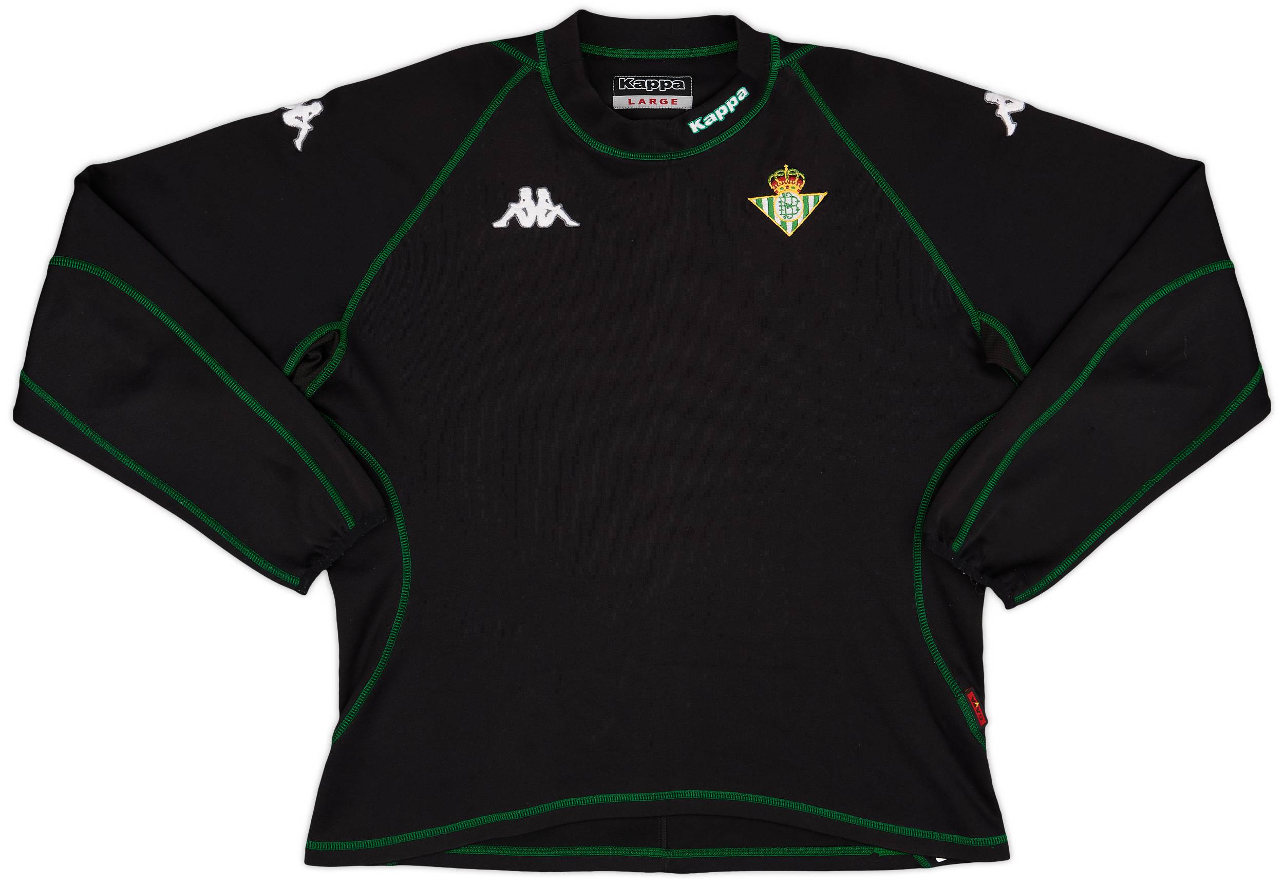 2004-05 Real Betis Kappa Sweat Top - 9/10 - (L)