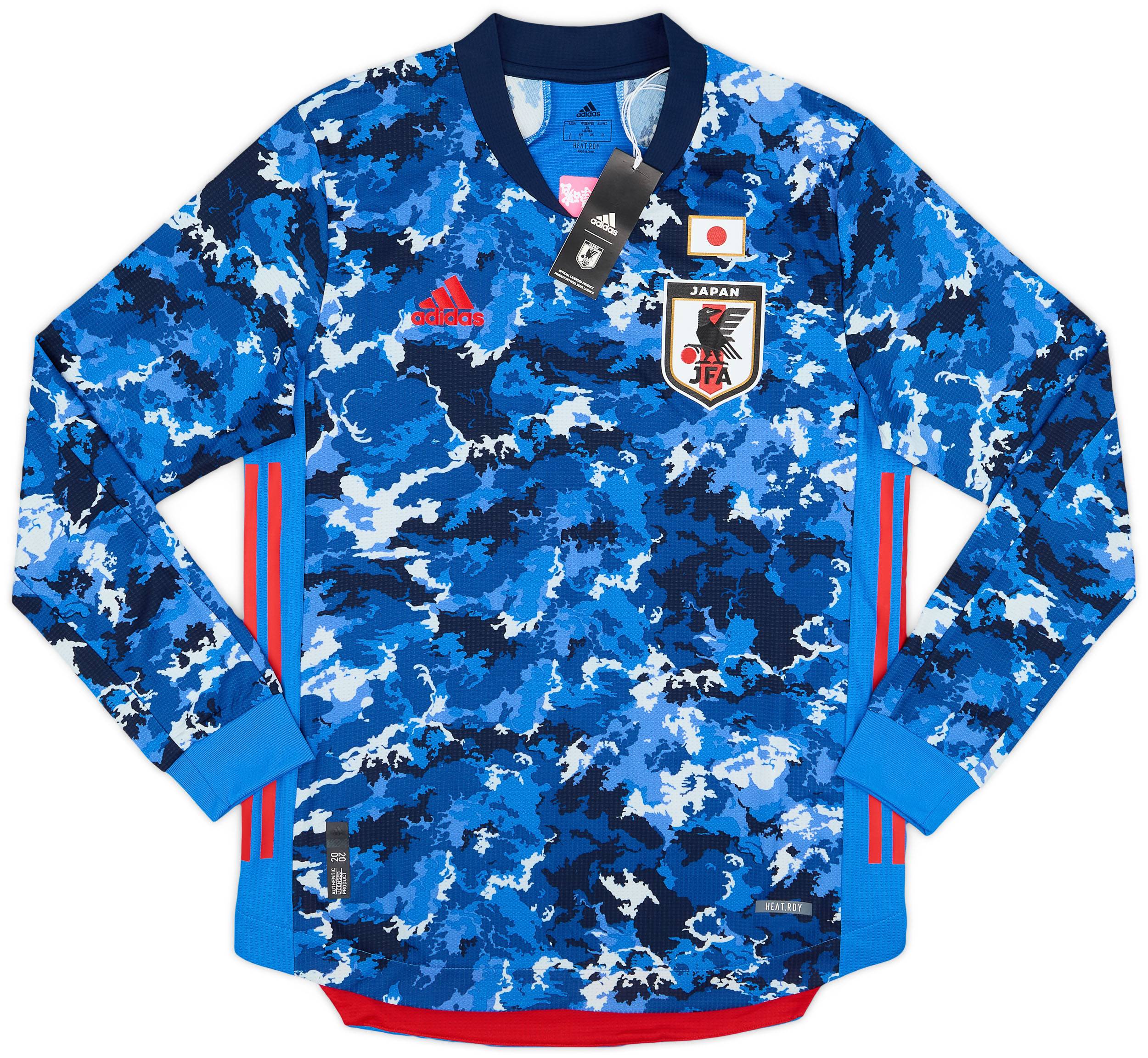 adidas アディダス 日本代表 練習用 サムライブルー ロングT