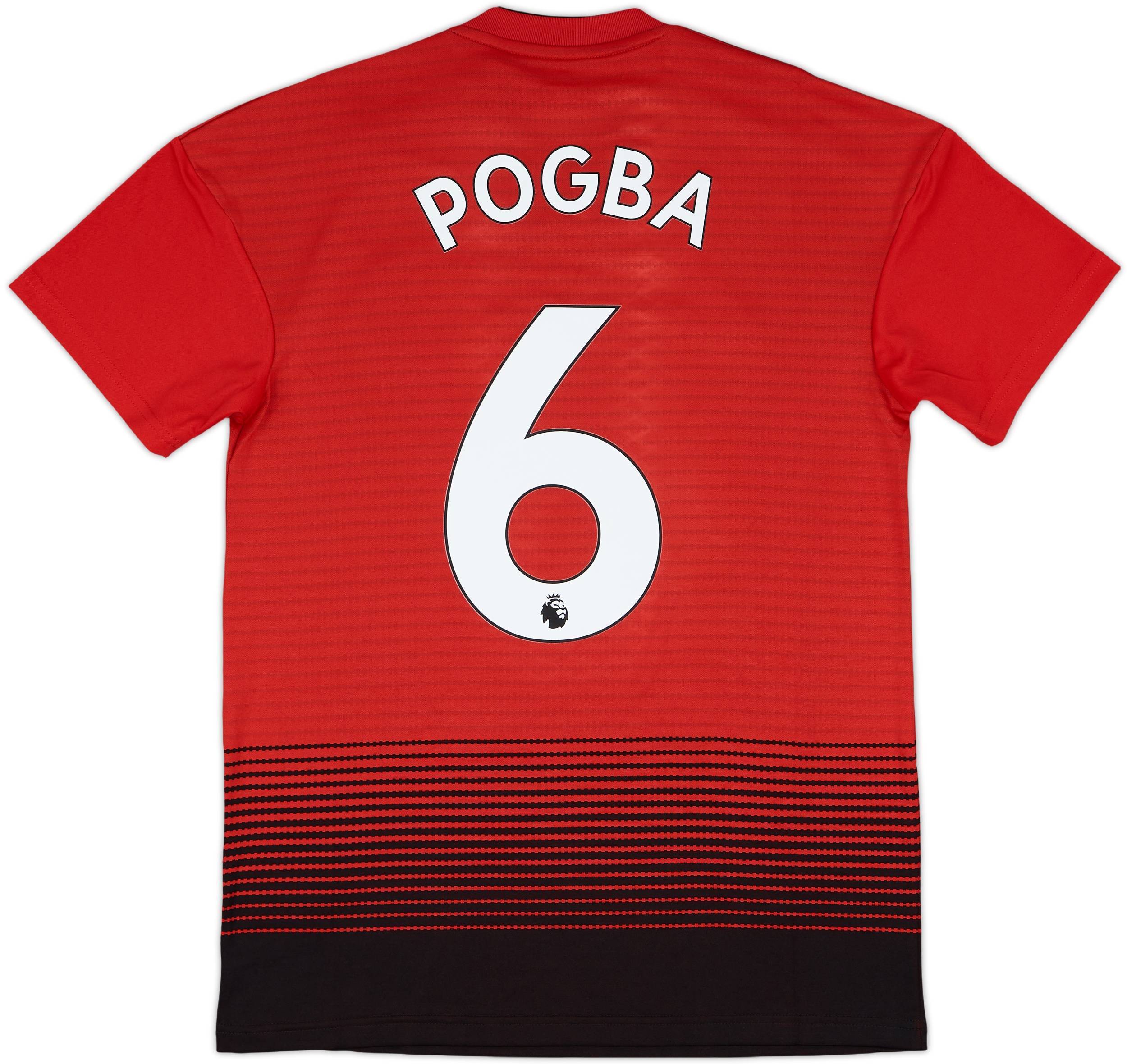 2018-19 Manchester United Home Shirt Pogba #6 (S)