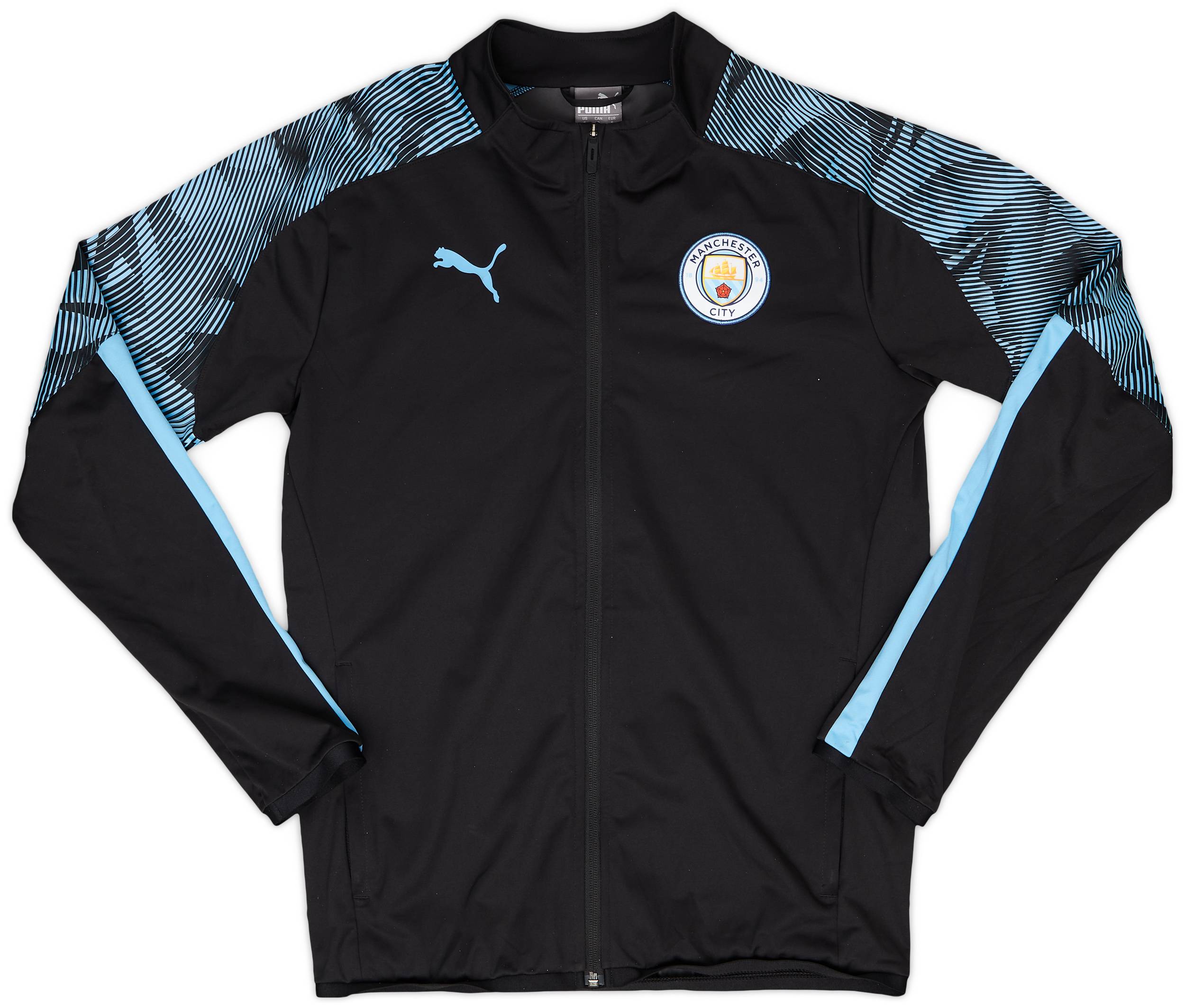 2019-20 Manchester City Puma Rain Jacket - 8/10 - (S)