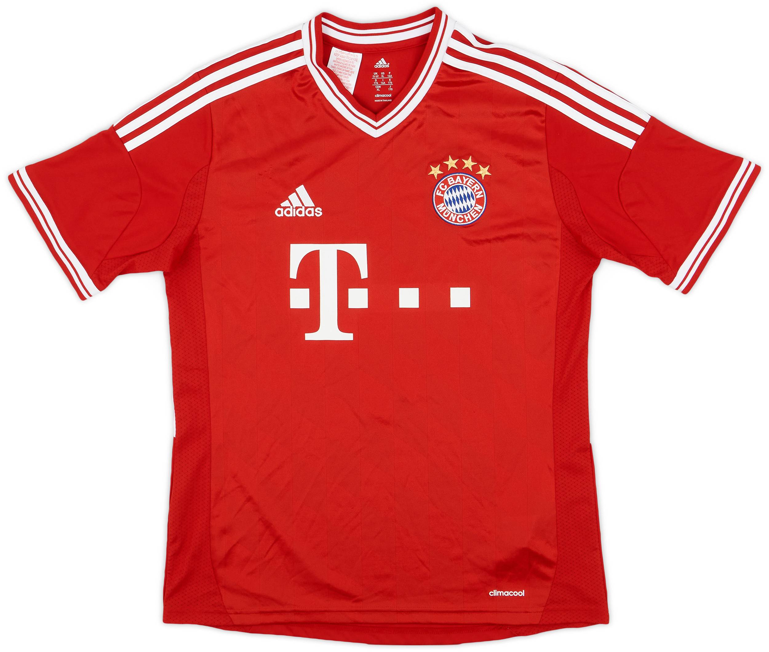 2013-14 Bayern Munich Home Shirt - 9/10 - (XL.Boys)