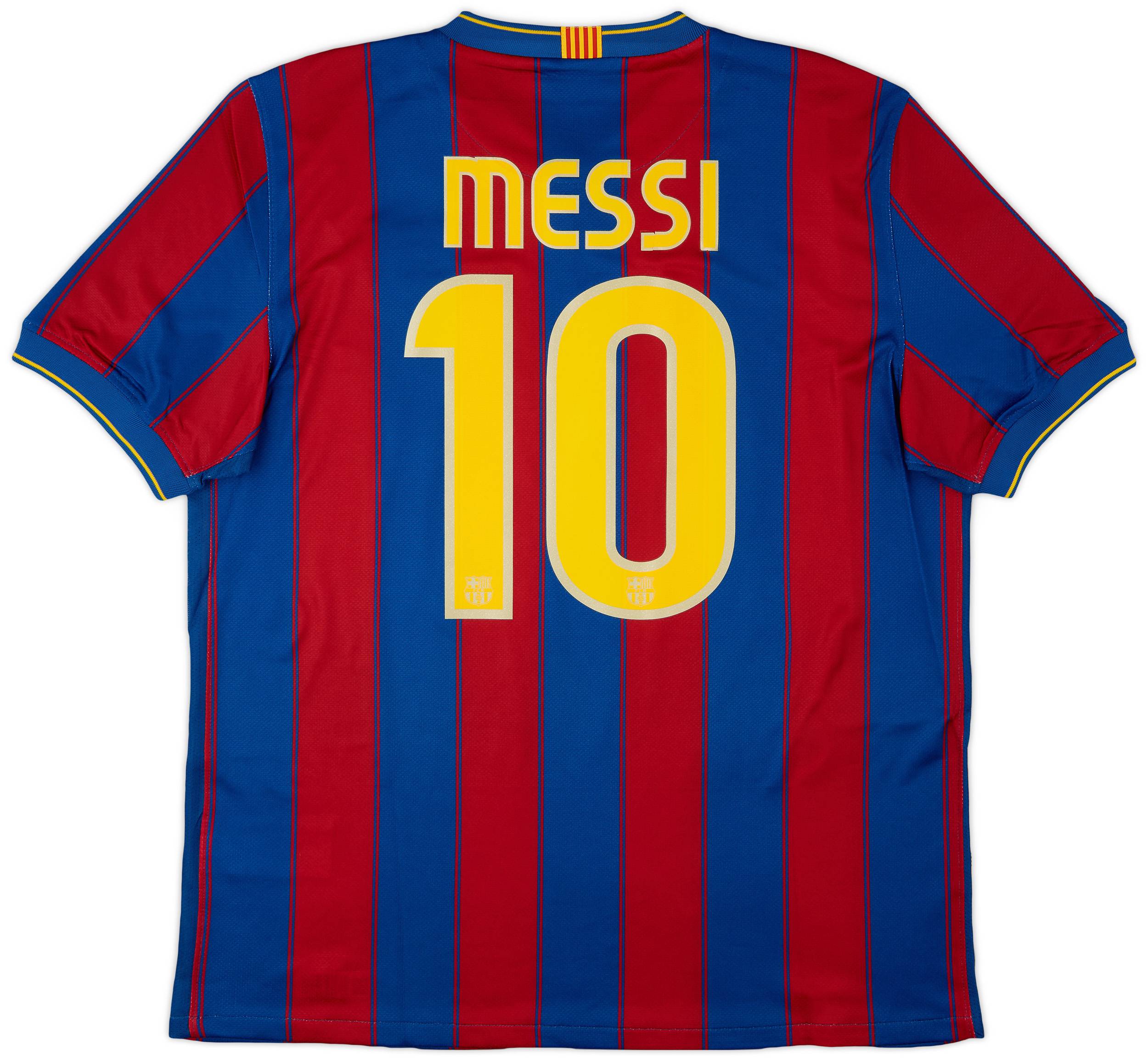 2009-10 Barcelona Home Shirt Messi #10 (L)