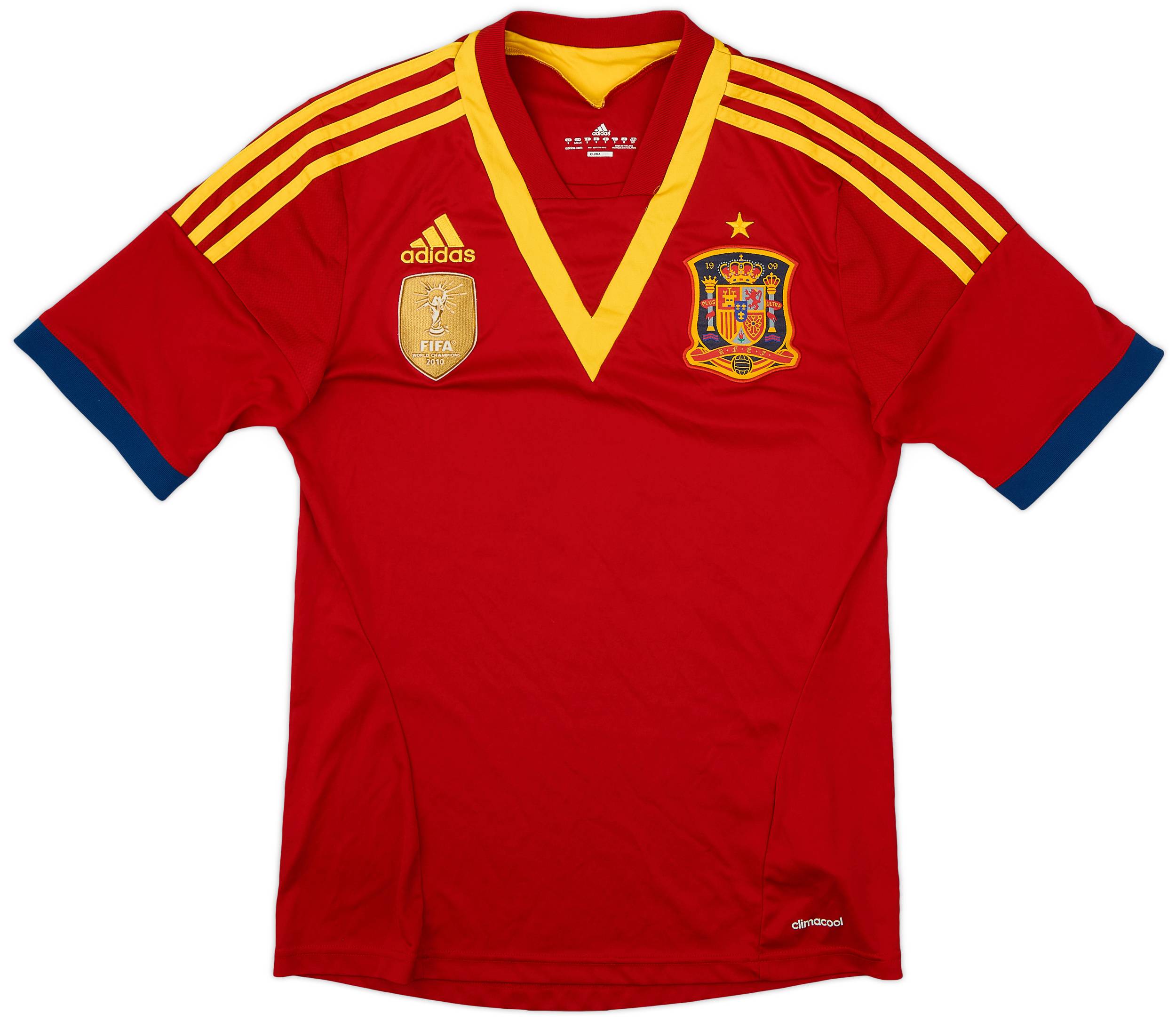 2013 Spain Confederation Cup Home Shirt - 9/10 - (S)