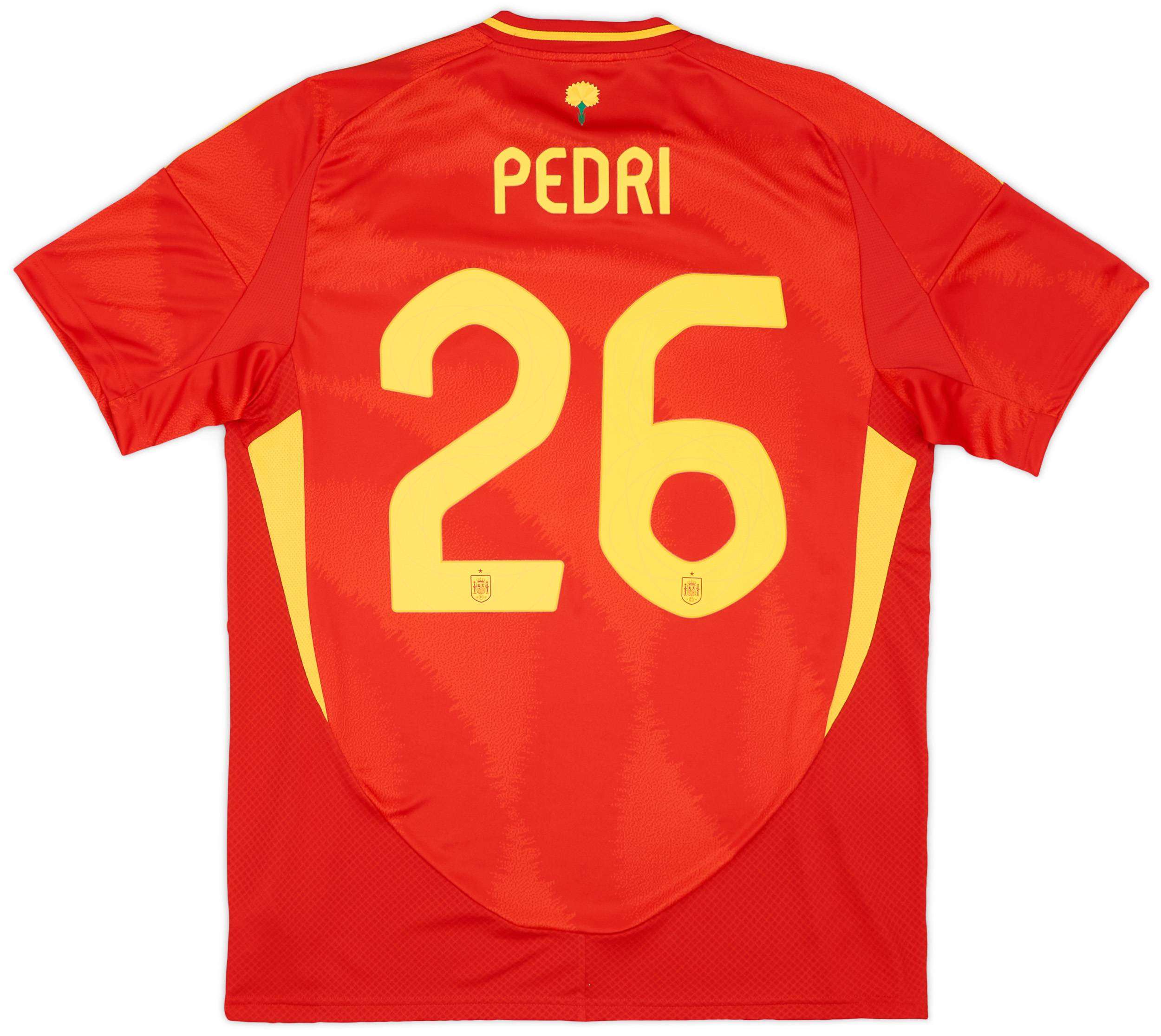 2024-25 Spain Home Shirt Pedri #26