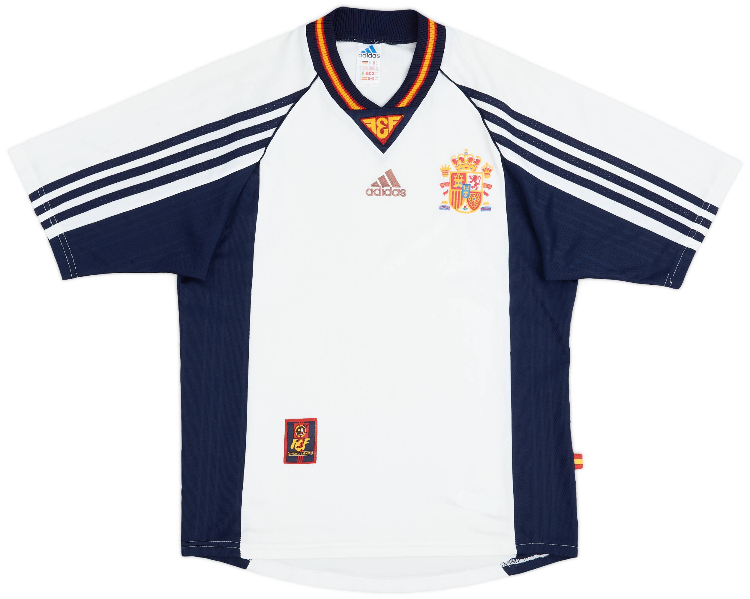 【通販 人気】 Spain 1998-99 Away (S) - 6/10 - Shirt ウェア
