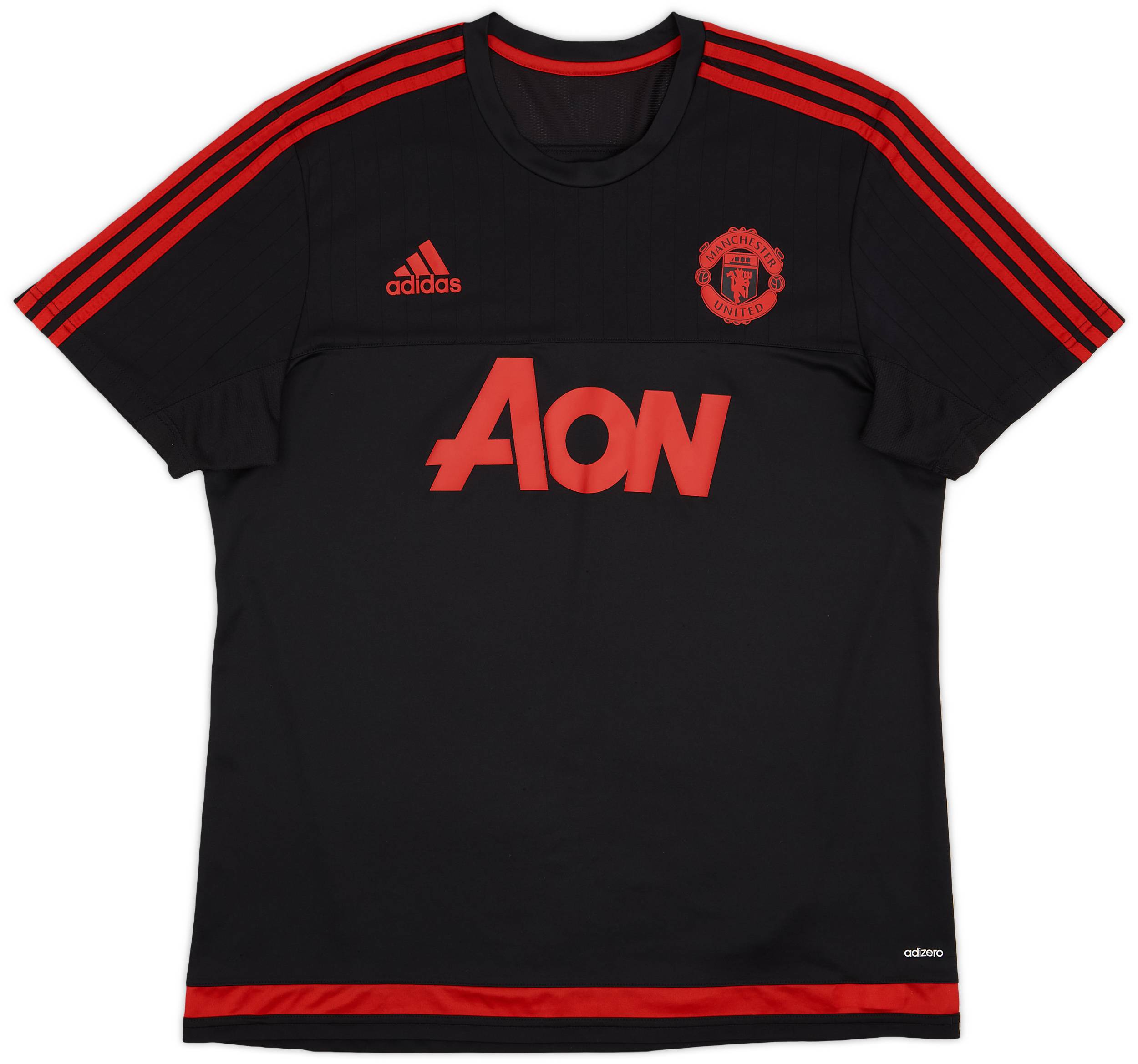 2015-16 Manchester United adidas Training Shirt - 9/10 - (XL)