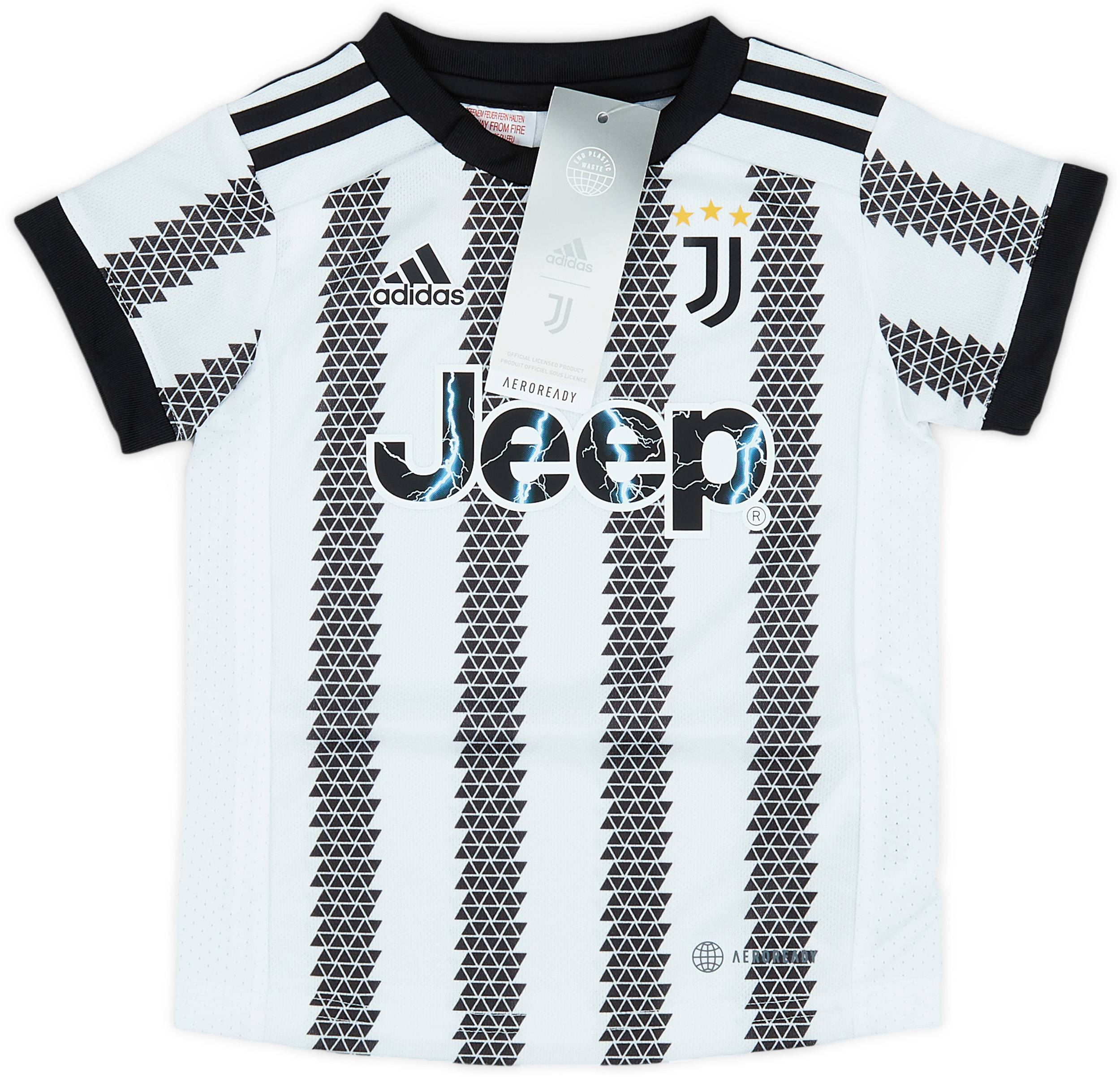2022 23 Juventus Home Shirt BABY