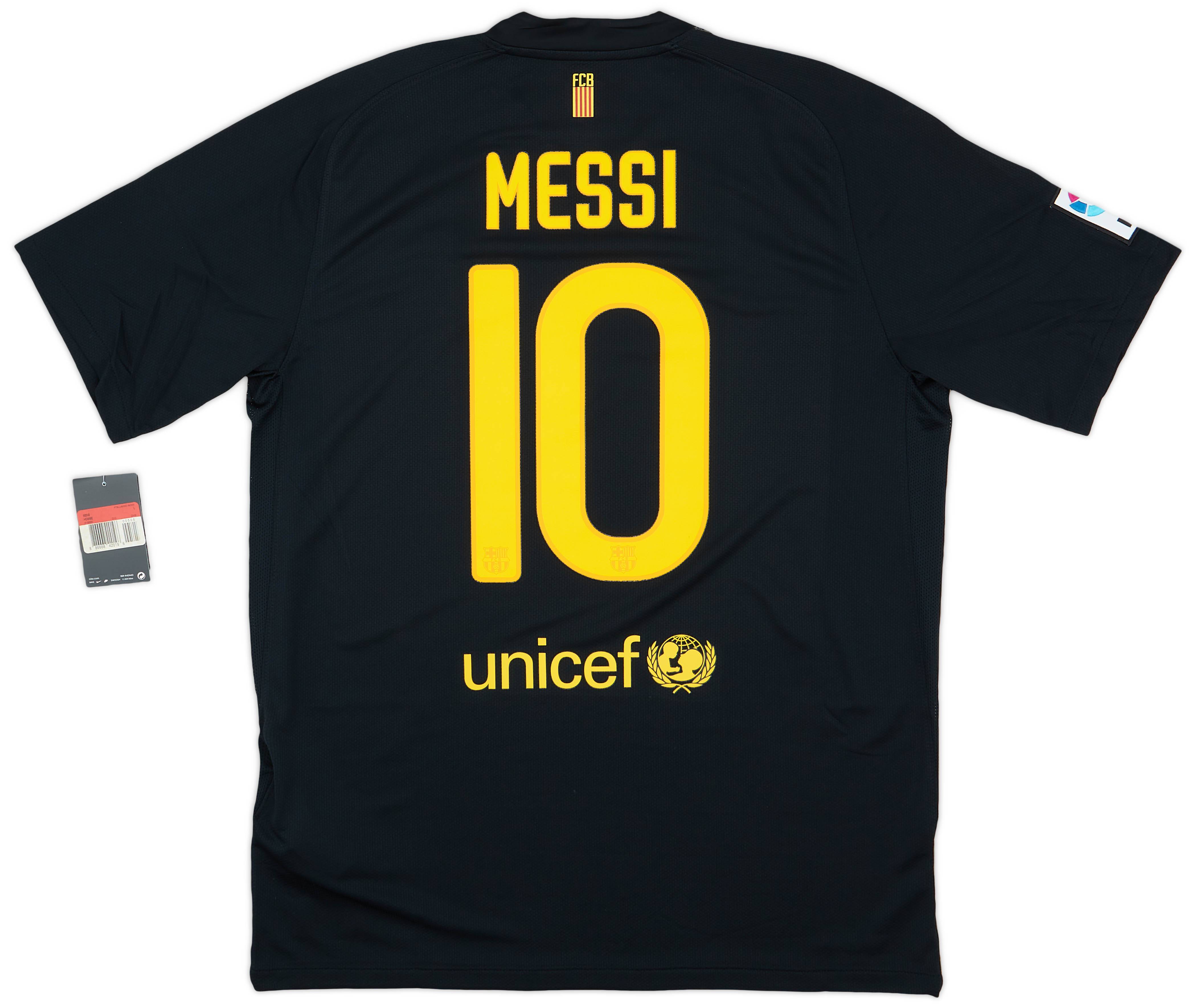 2011-12 Barcelona Away Shirt Messi #10 (L)