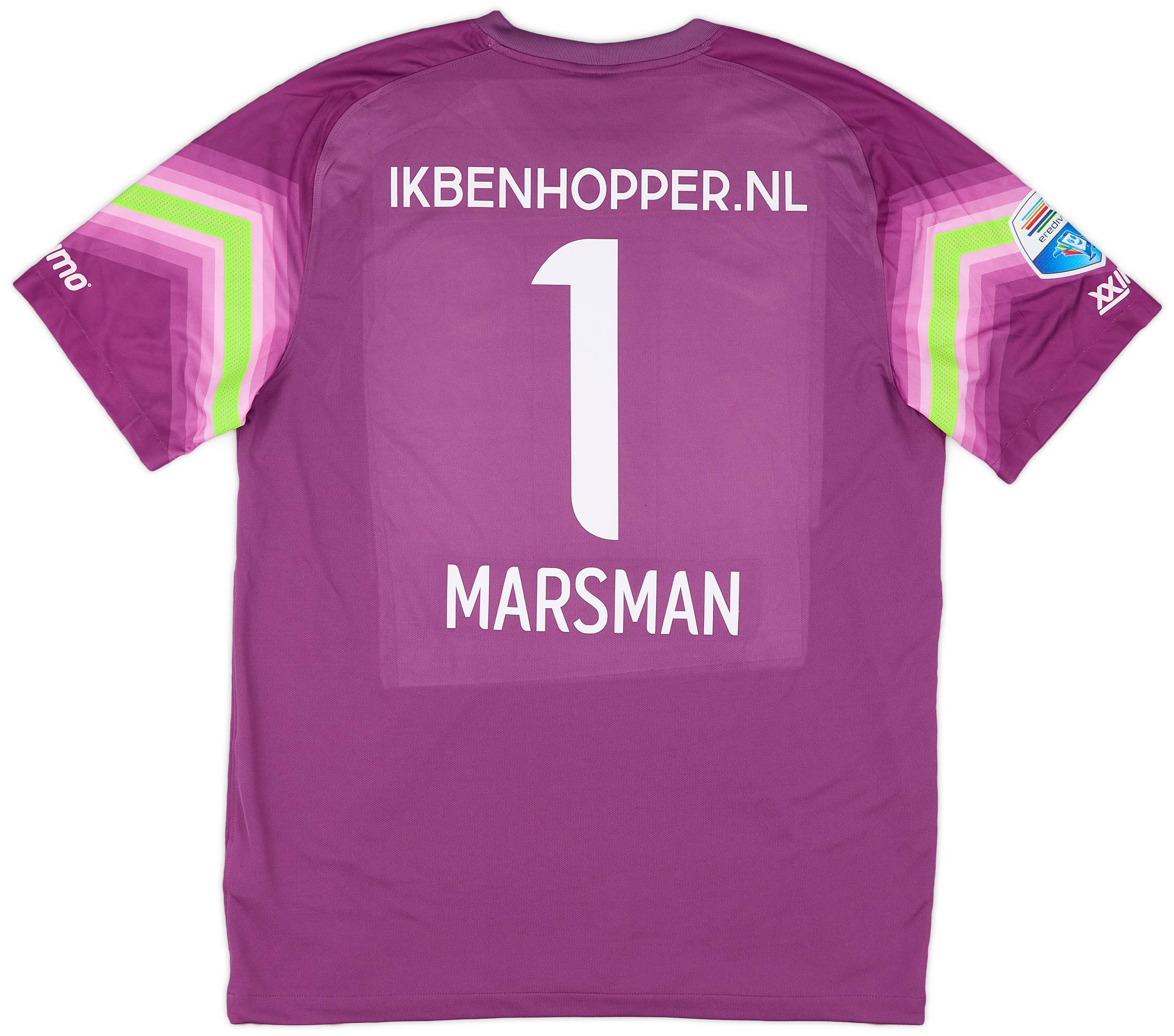 2014-15 FC Twente Match Issue GK Shirt Marsman #1