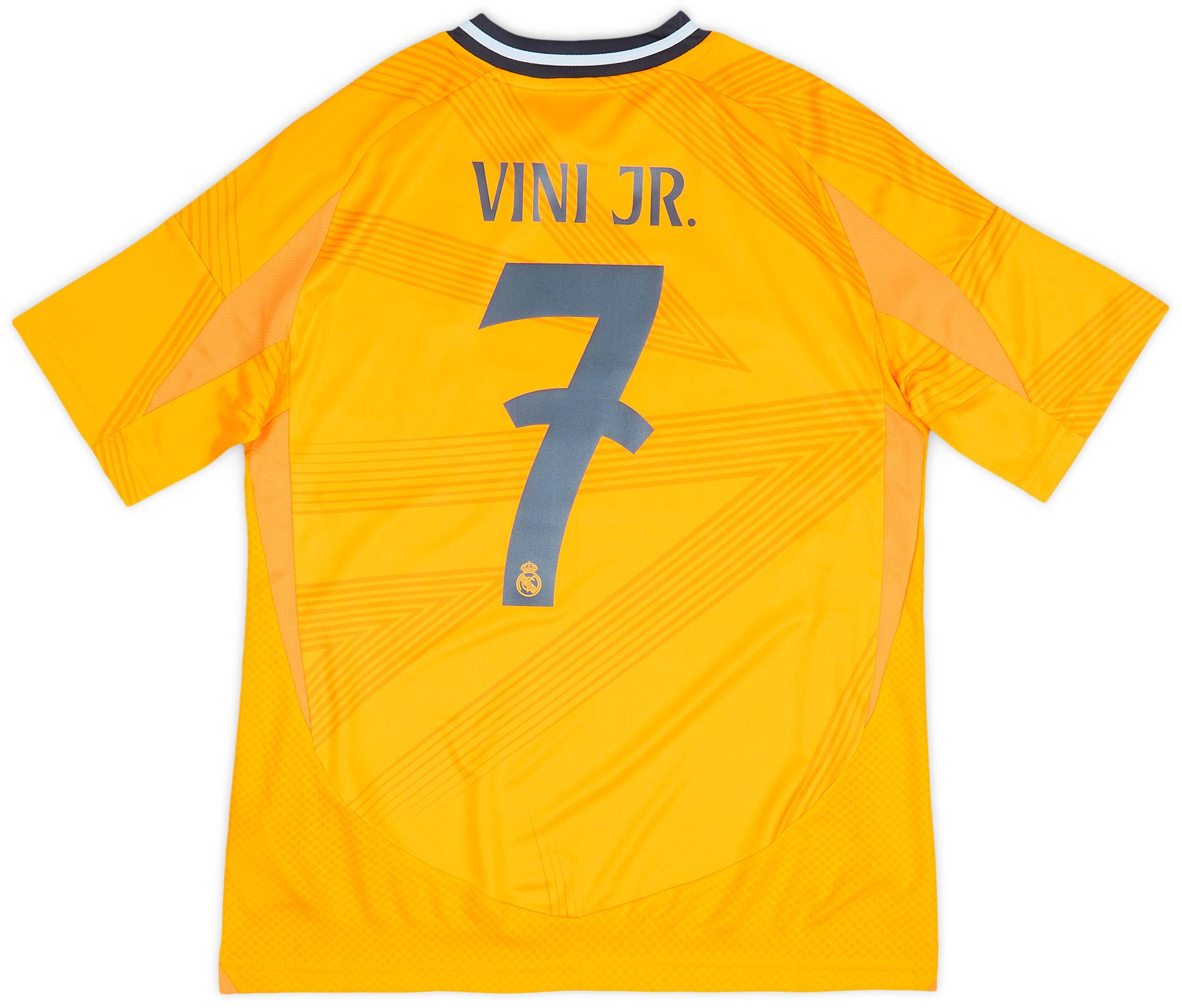 2024-25 Real Madrid Away Shirt Vini Jr. #7 (KIDS)