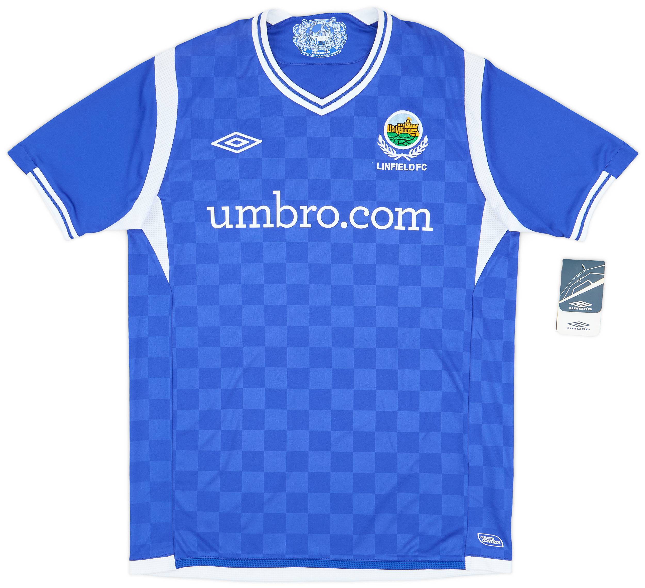 2010-11 Linfield Home Shirt (S)