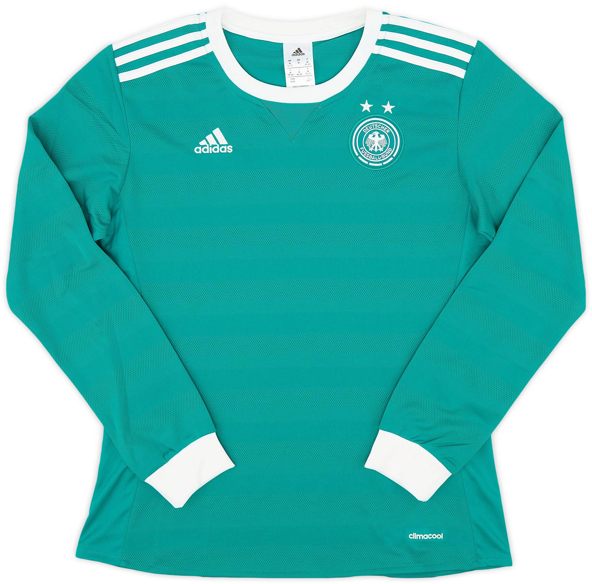 2017-18 Germany Women Away L/S Shirt - 9/10 - (Women's M)