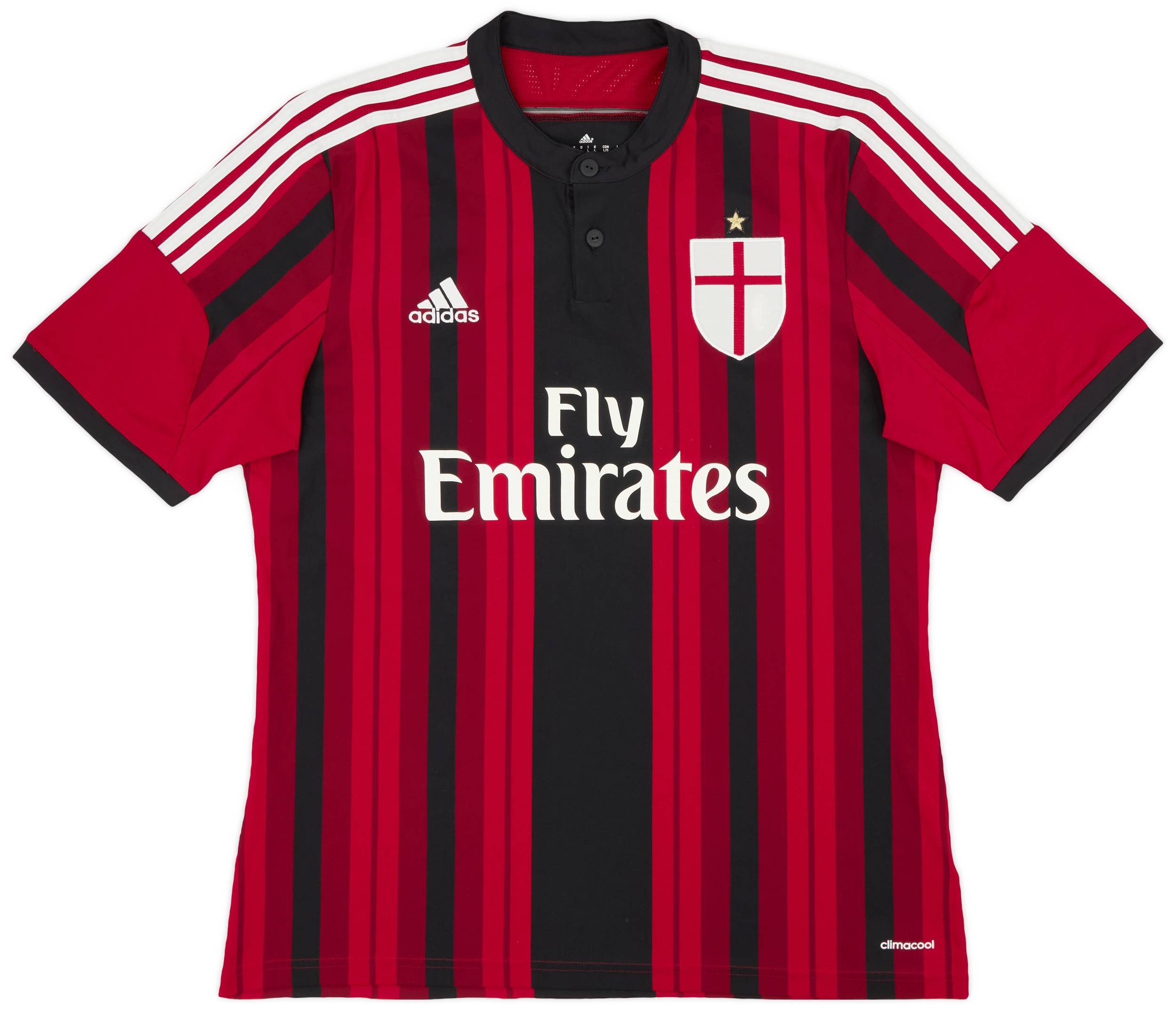 2014 15 AC Milan Home Shirt 7 10 L