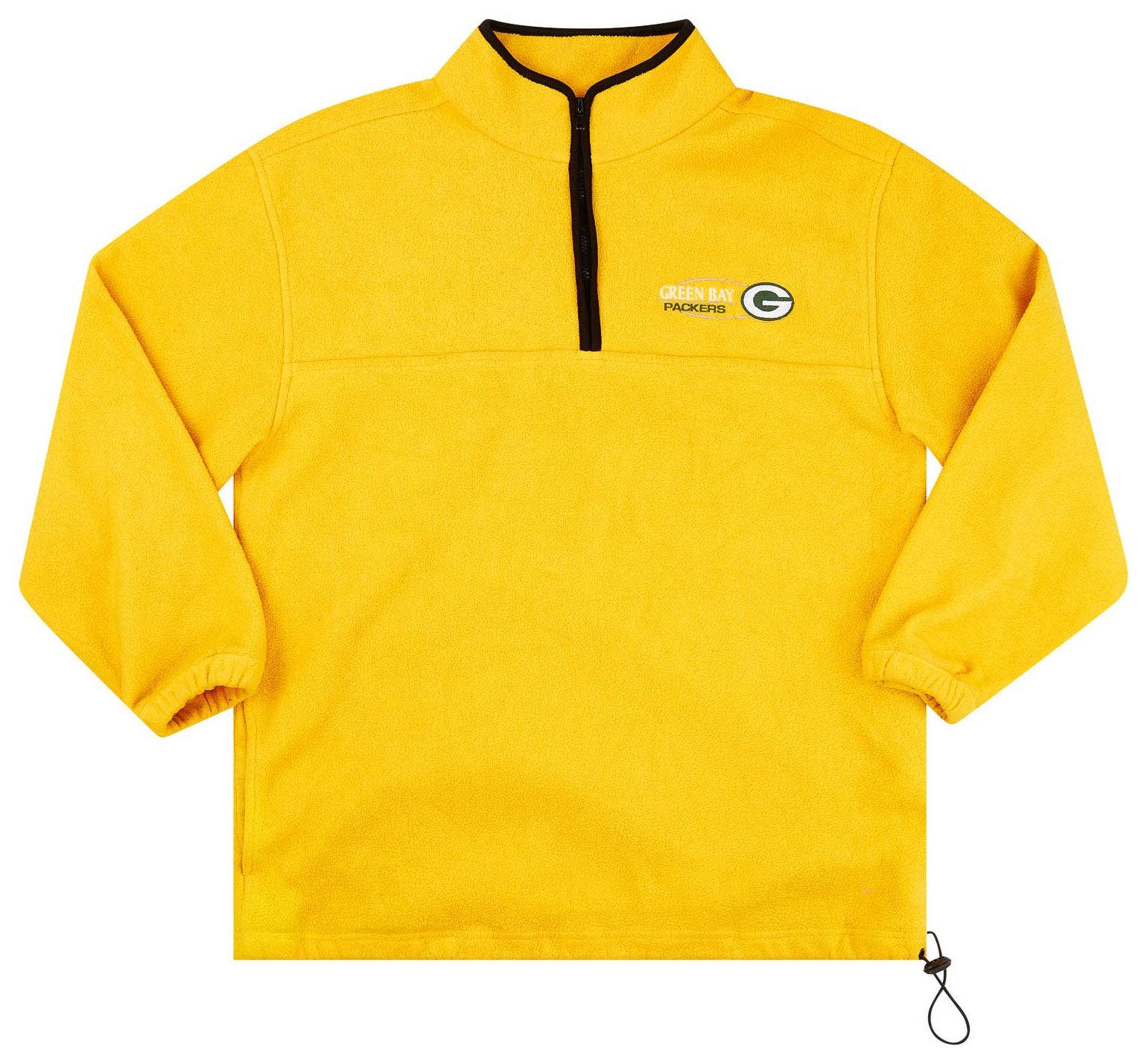 2000s Green Bay Packers NFL 1 4 Zip Fleece Jacket XL