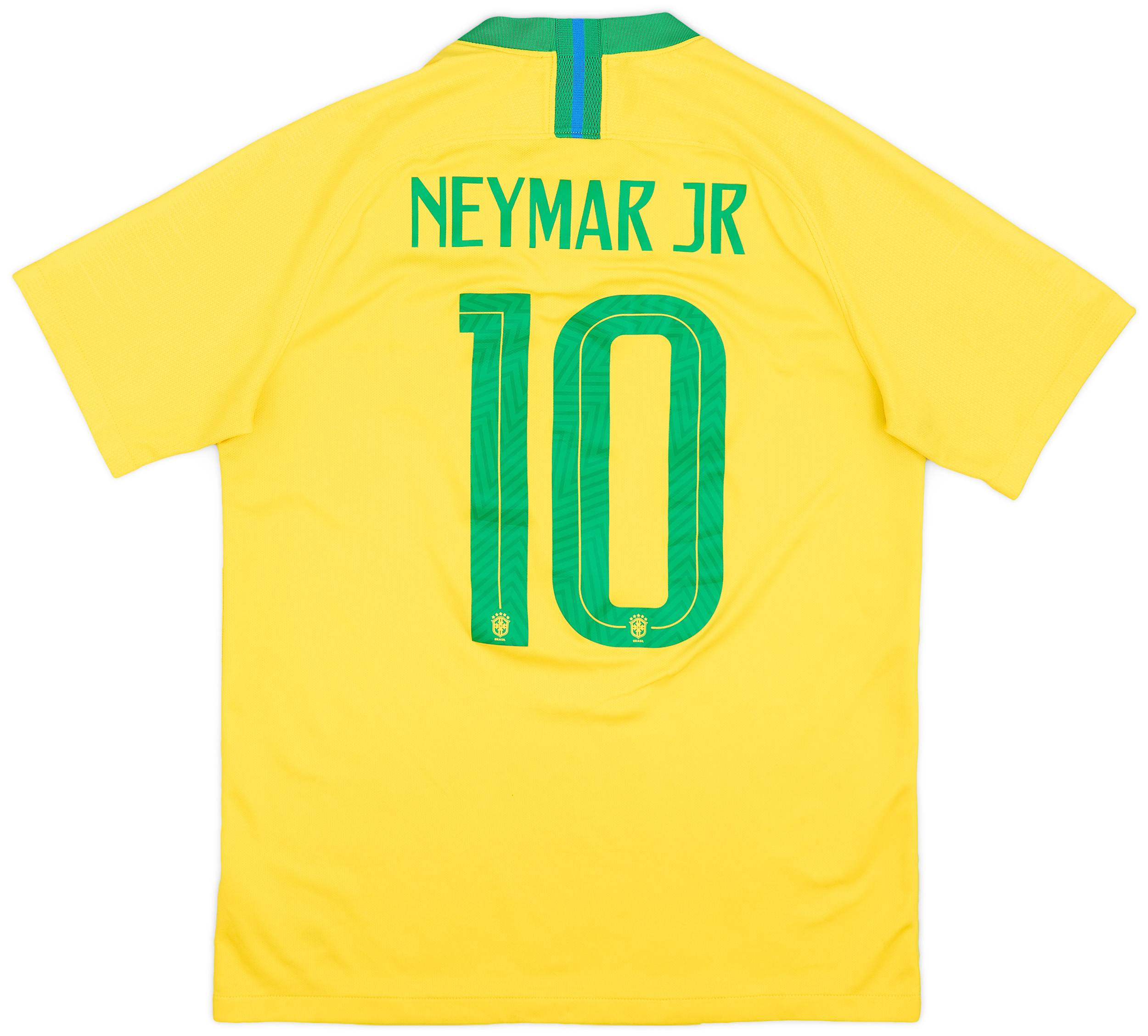 2018-19 Brazil Home Shirt Neymar Jr #10 - 5/10 - (M)