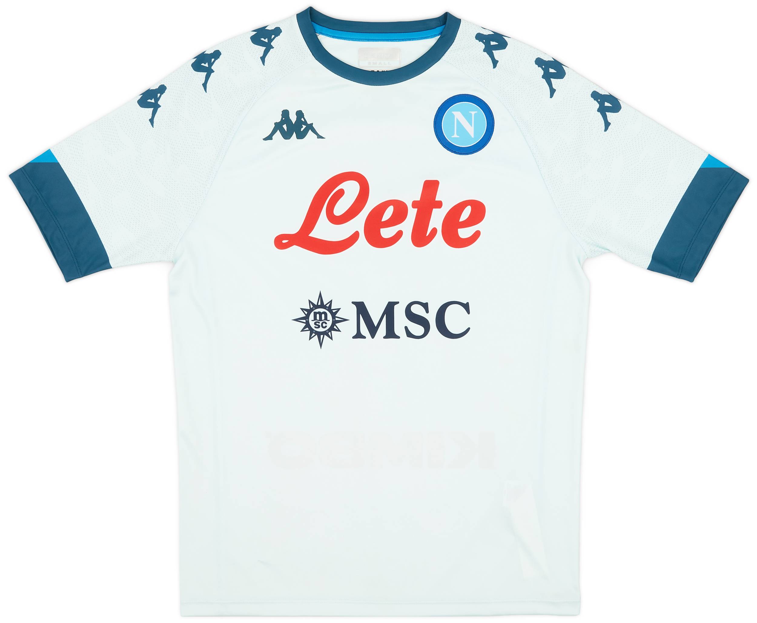 2020-21 Napoli Away Shirt - 9/10 - (S)