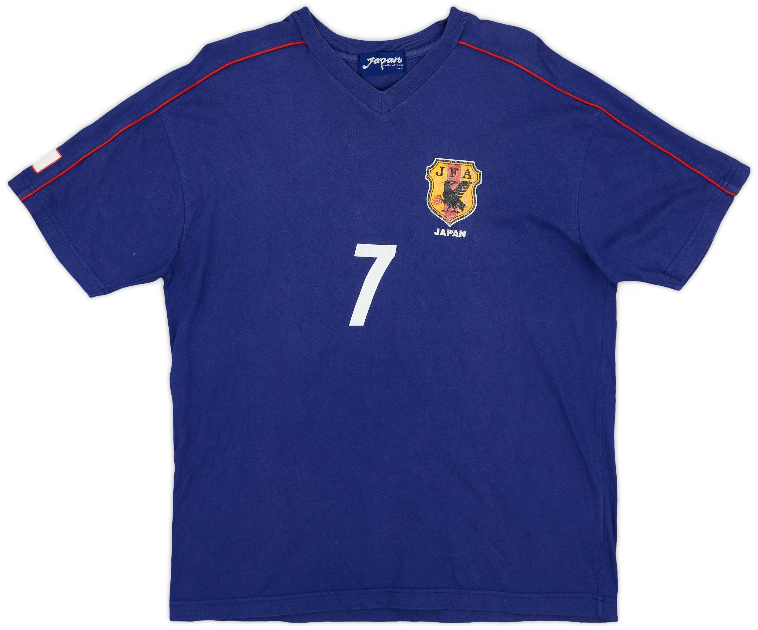新品、未使用！2002日本代表 NAKATA 7 ワールドカップシャツ 半袖 2002-04 Japan Home Shirt Nakata #7 (M)