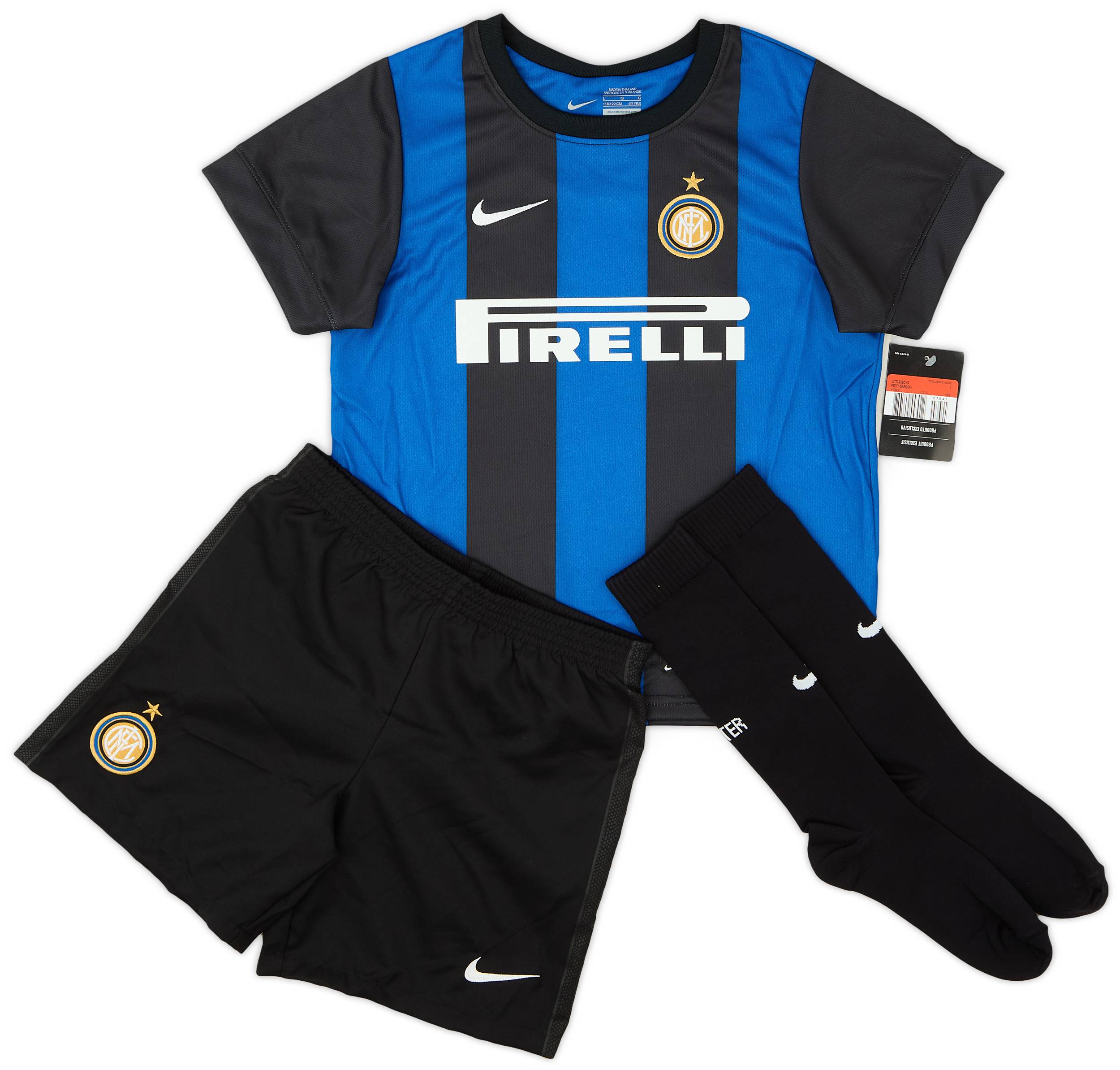 2012-13 Inter Milan Home Full Kit (S.Boys)