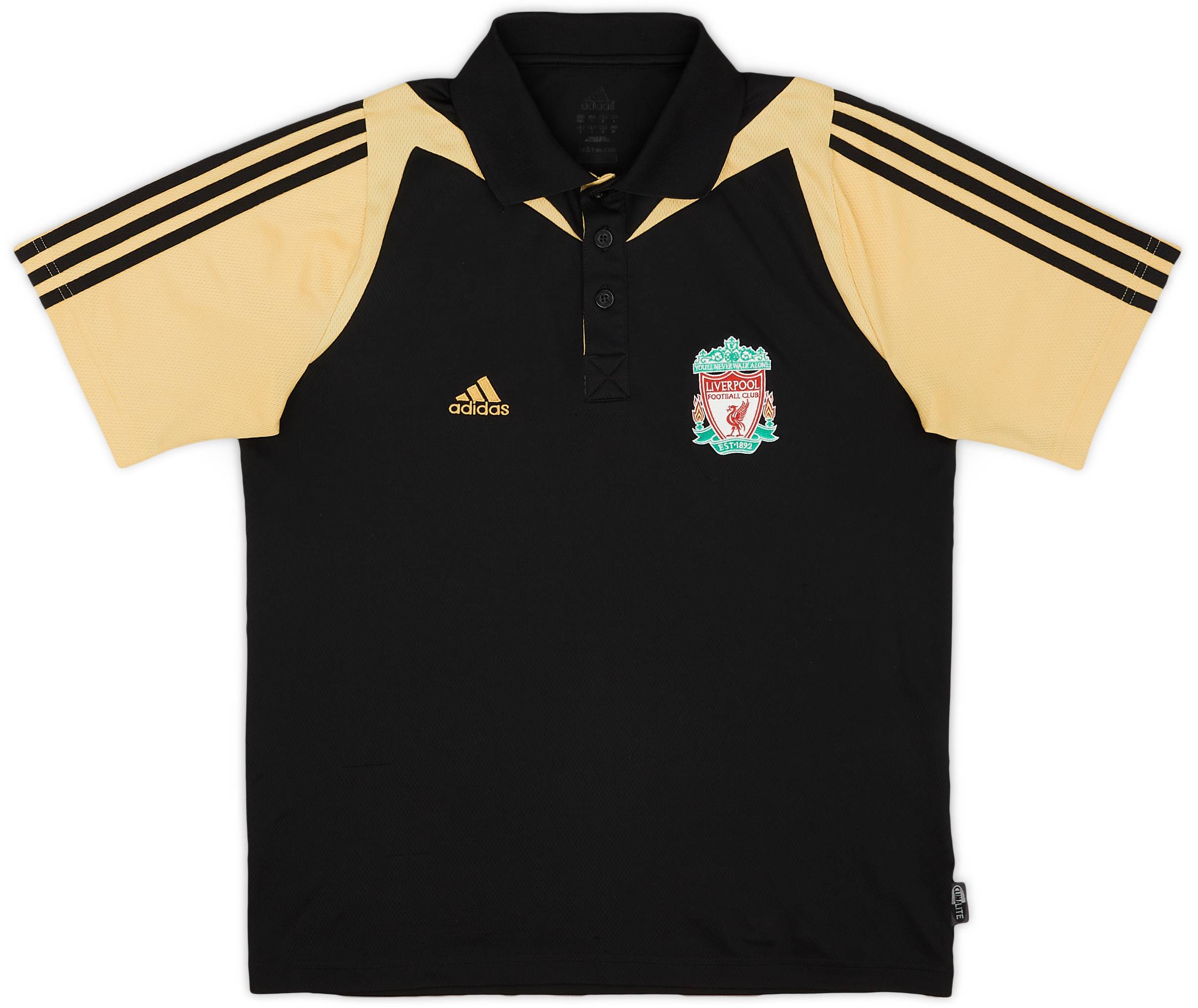 2008-09 Liverpool adidas Polo Shirt - 8/10 - (S)