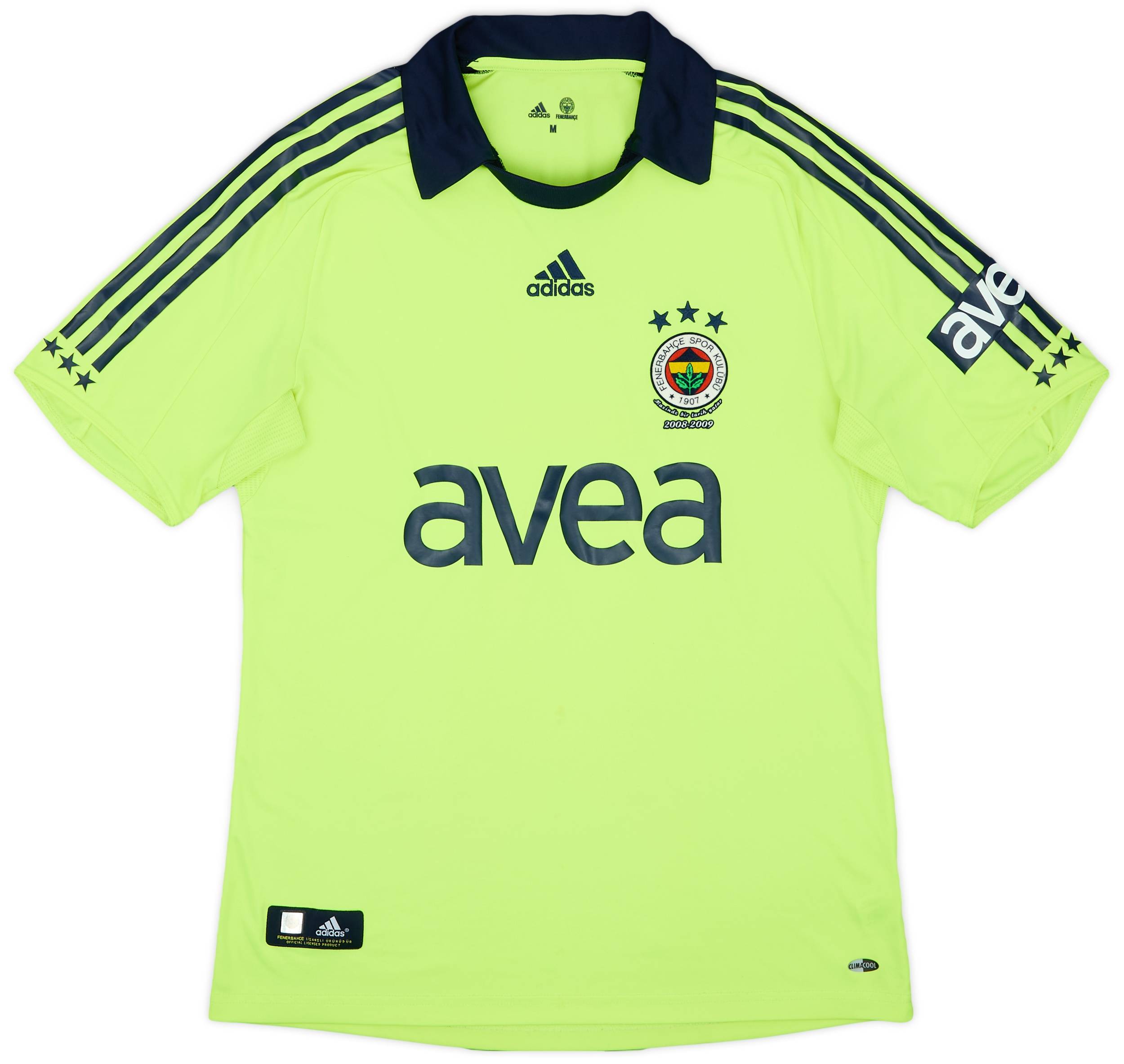 【BAGARCH】FOOTBALL SHIRTS 2008-09 Fenerbahce Third Shirt - 5/10 - (M)