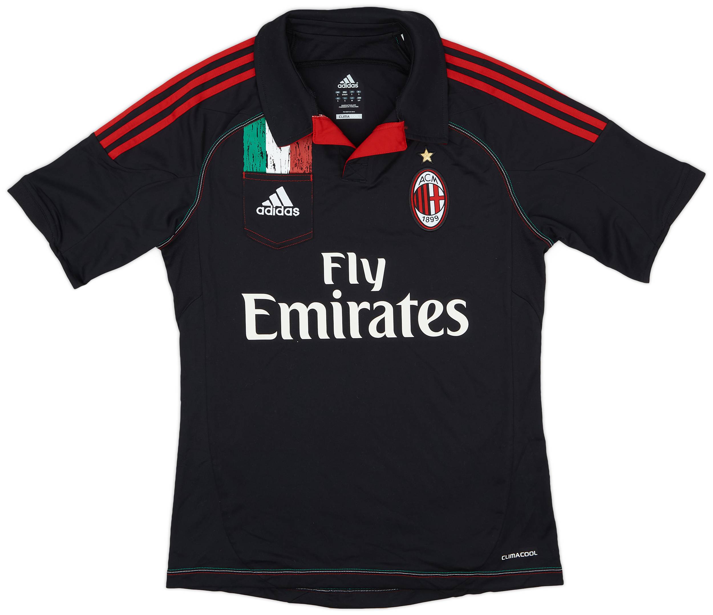 2012-13 AC Milan Third Shirt - 8/10 - (S)