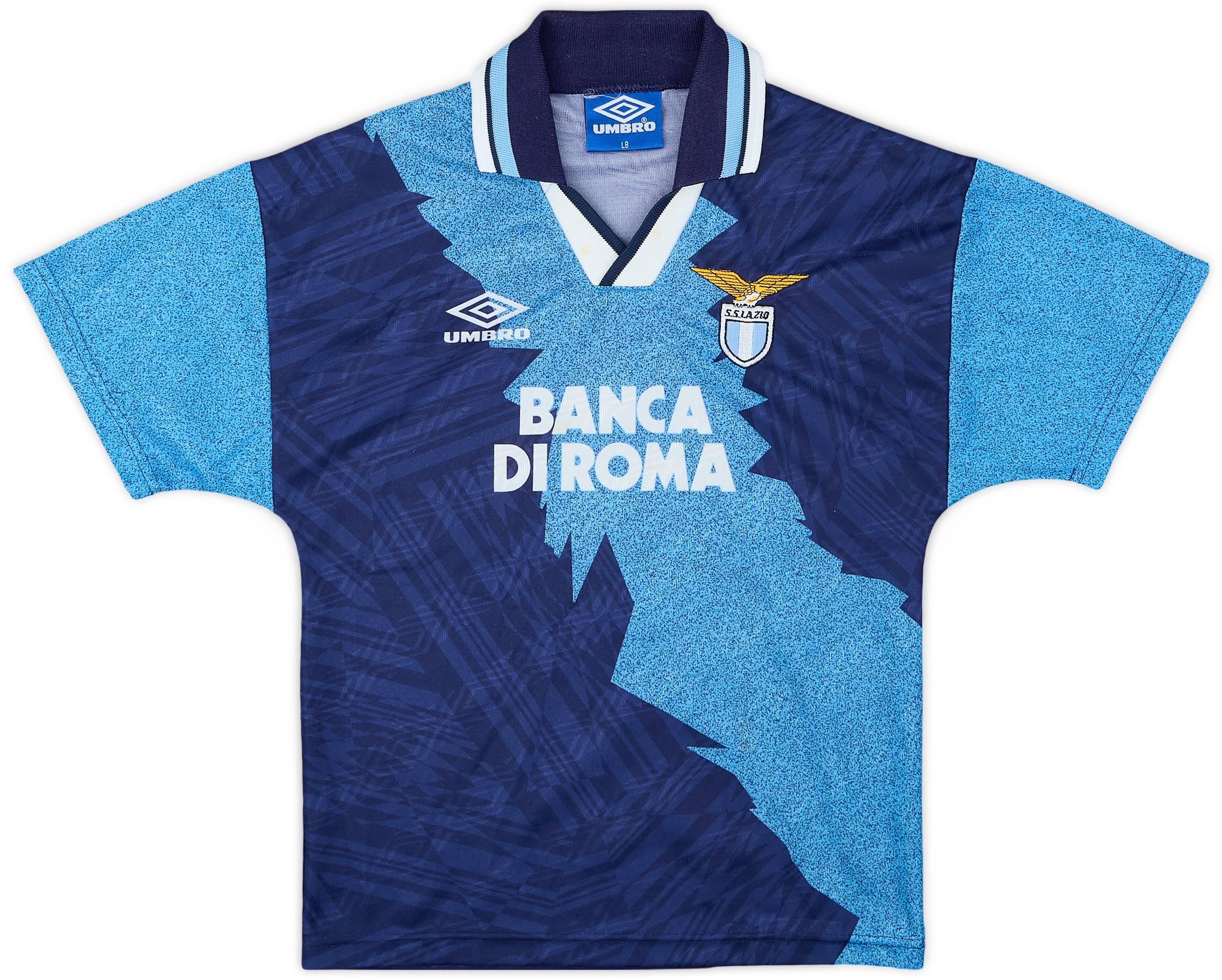 1994-96 Lazio Away Shirt - 9/10 - (L.Boys)