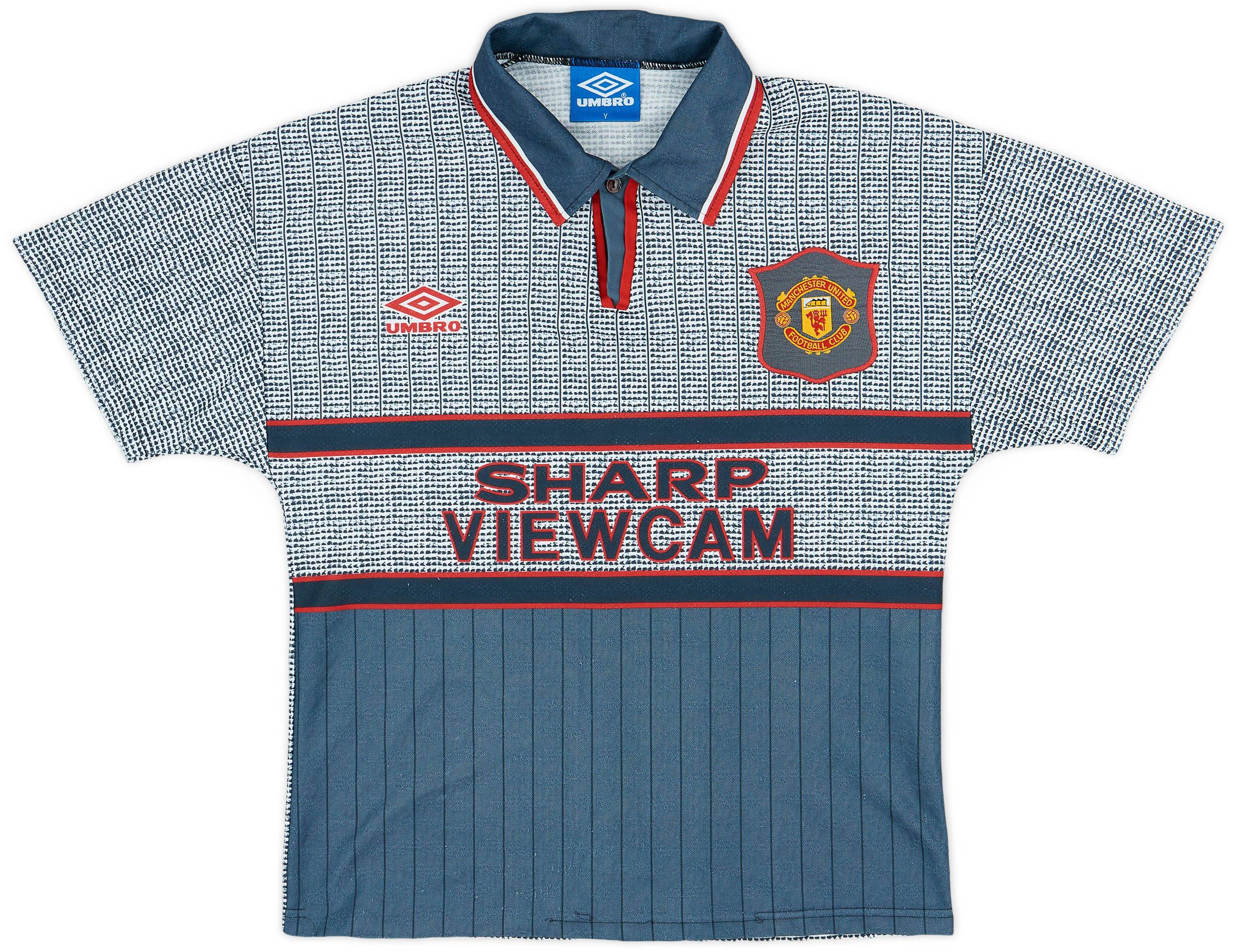 1995-96 Manchester United Away Shirt - 9/10 - (Y)