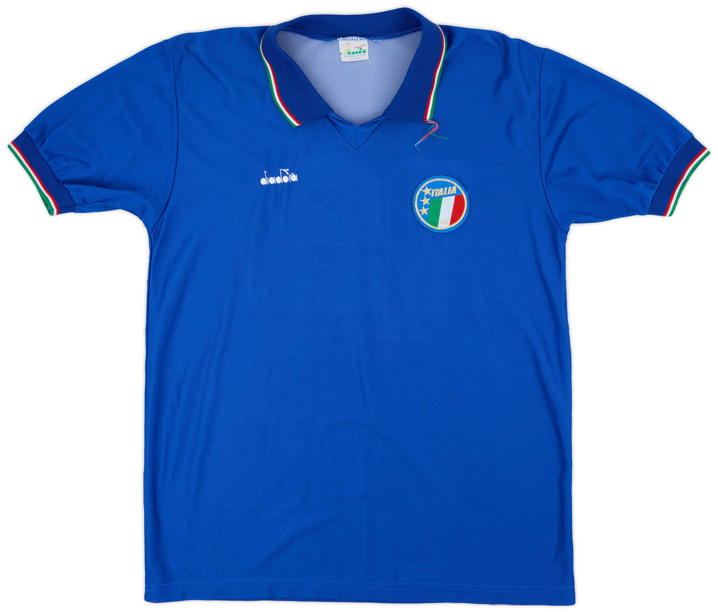 1986-88 Italy Home Shirt #19 - 6/10 - (L)