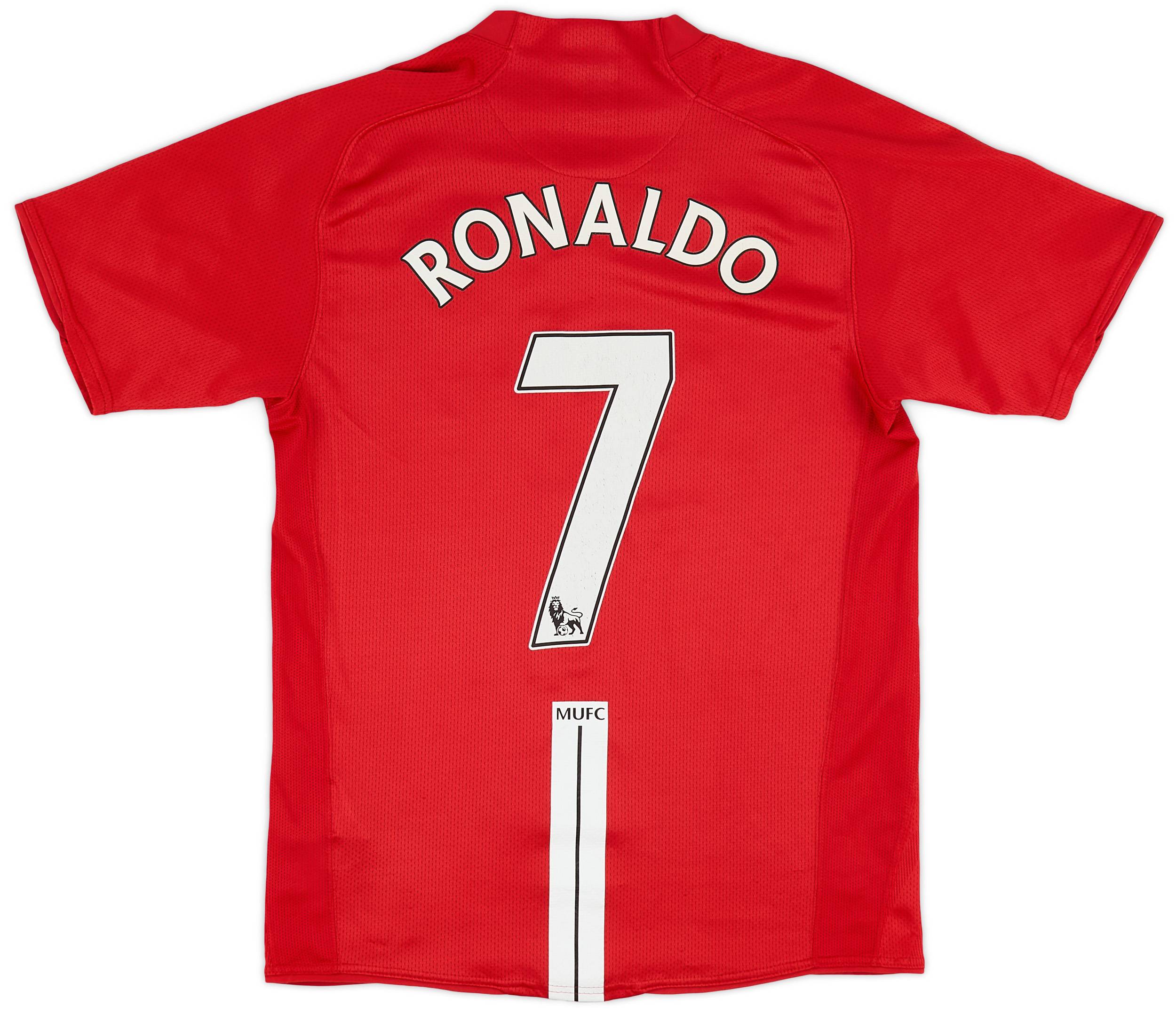 2007-09 Manchester United Home Shirt Ronaldo #7 - 5/10 - (S)