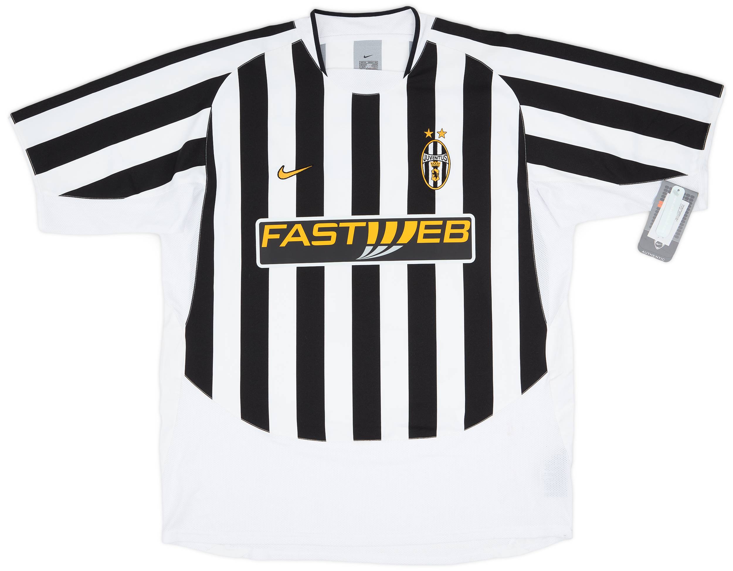 2003-04 Juventus Home Shirt Del Piero #10 (XL)